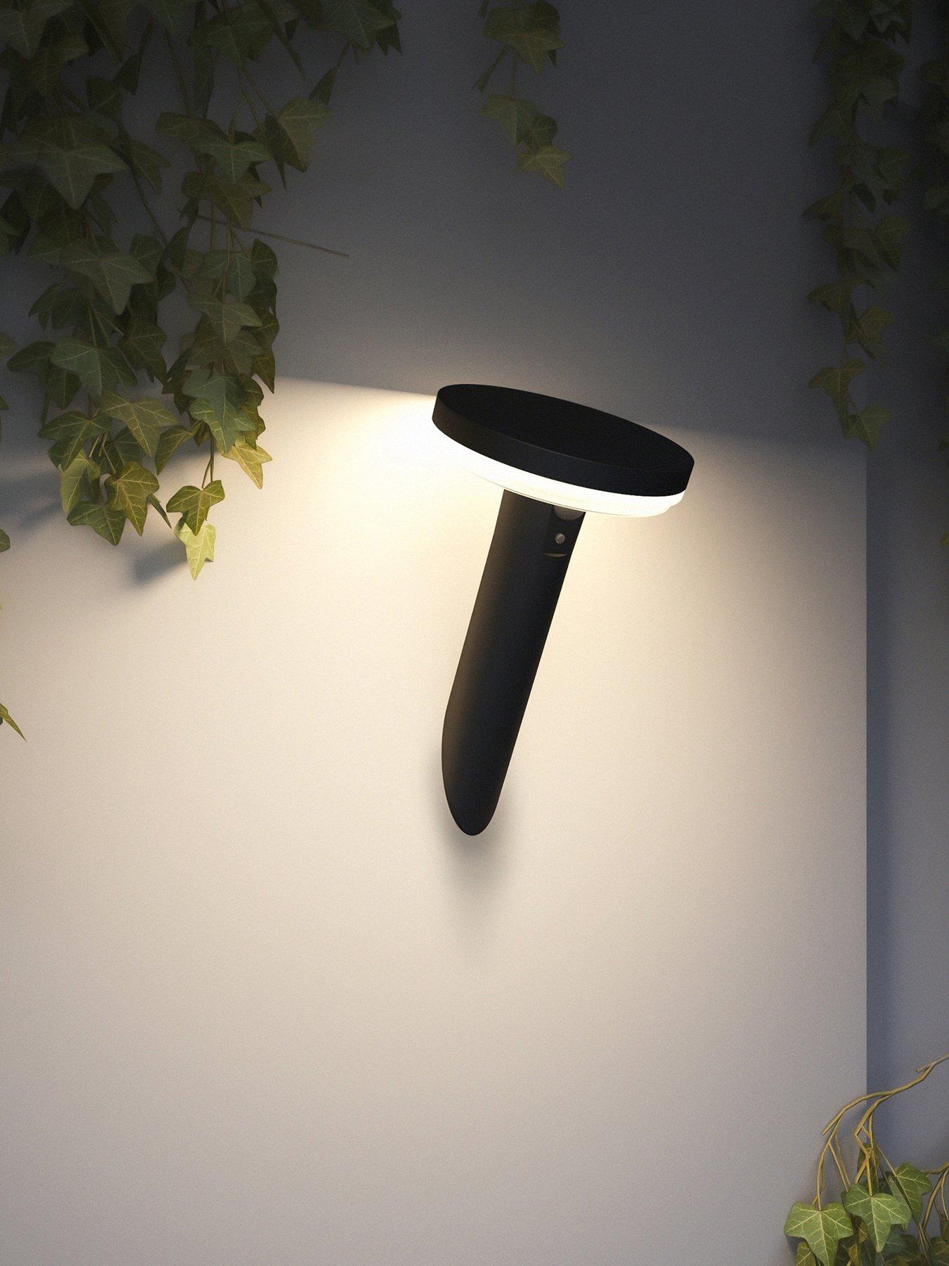 undefined 4lite Antheia Solar Decorative Wall Light with built in PIR Motion Sensor