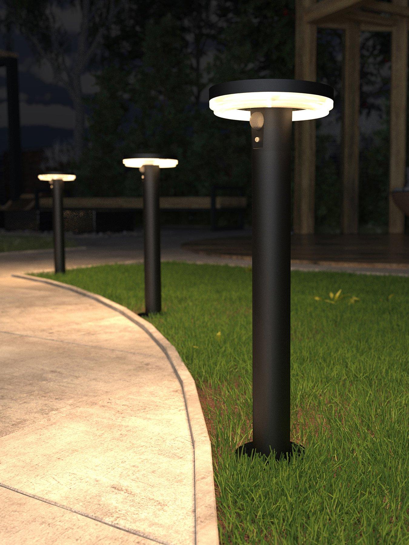 4Lite Antheia Solar Bollard with built in PIR Motion Sensor