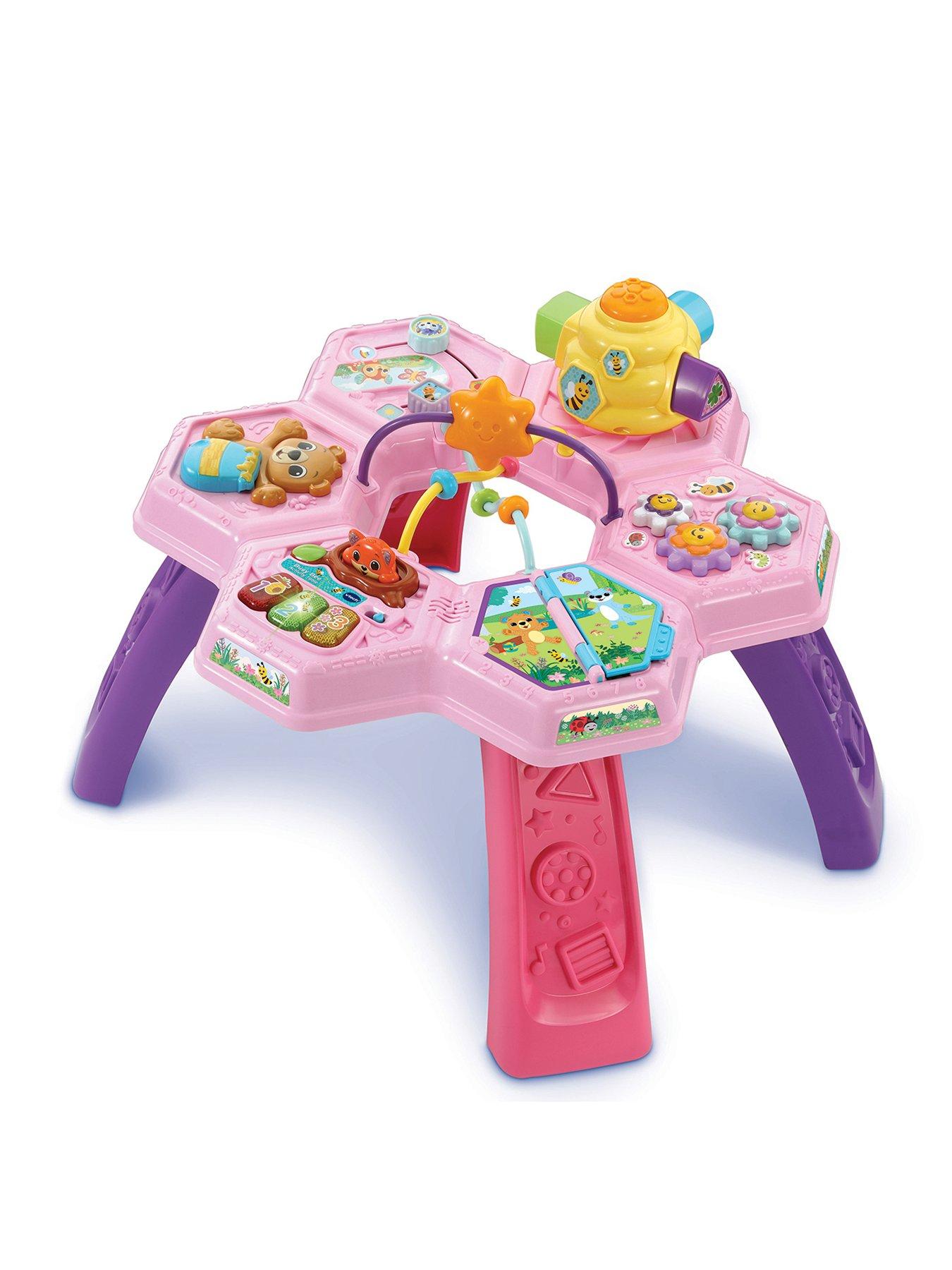 undefined Busy Bee Activity Table Pink