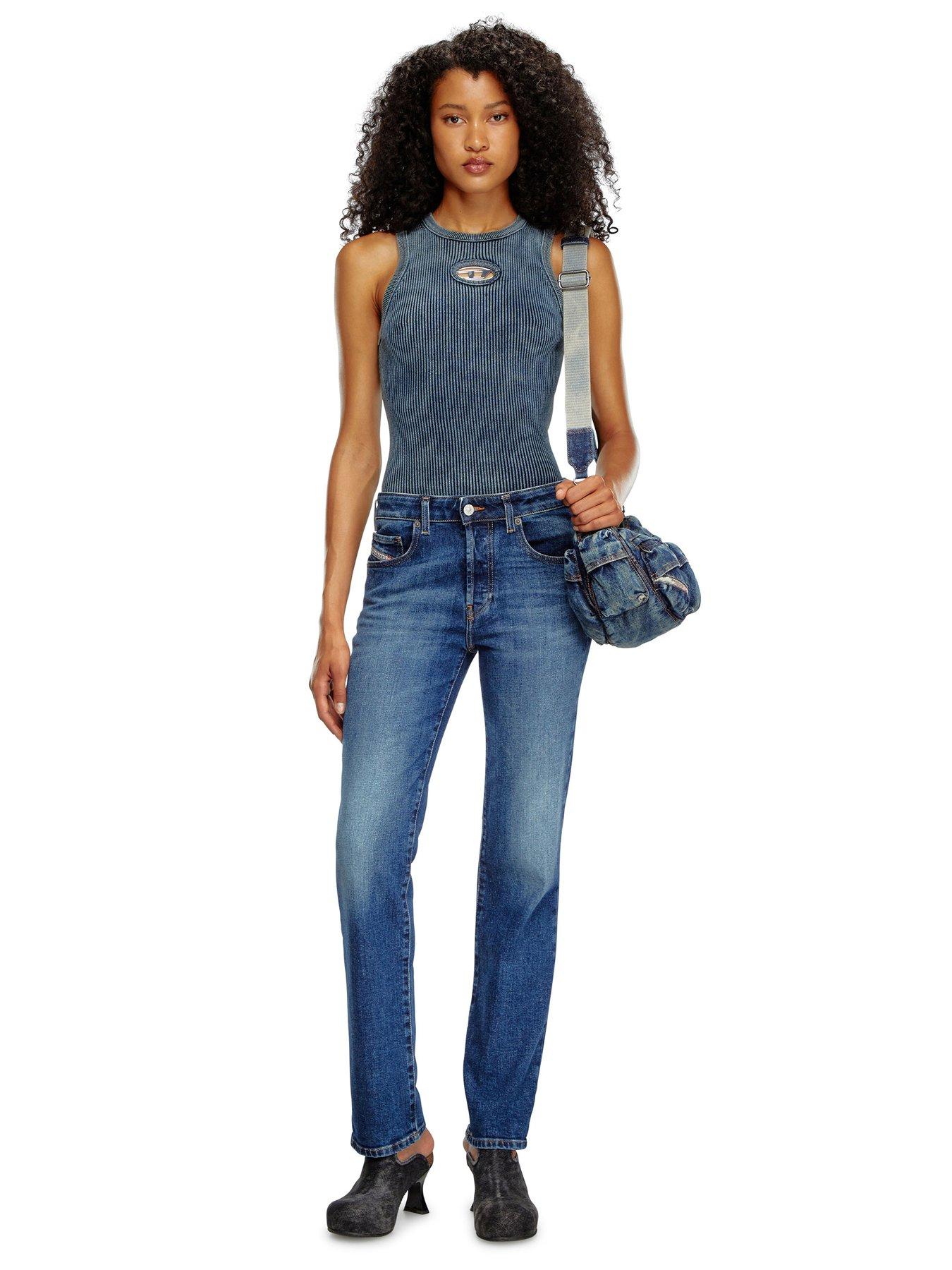 Diesel 1989 D-mine Straight Fit Jean - Light Wash