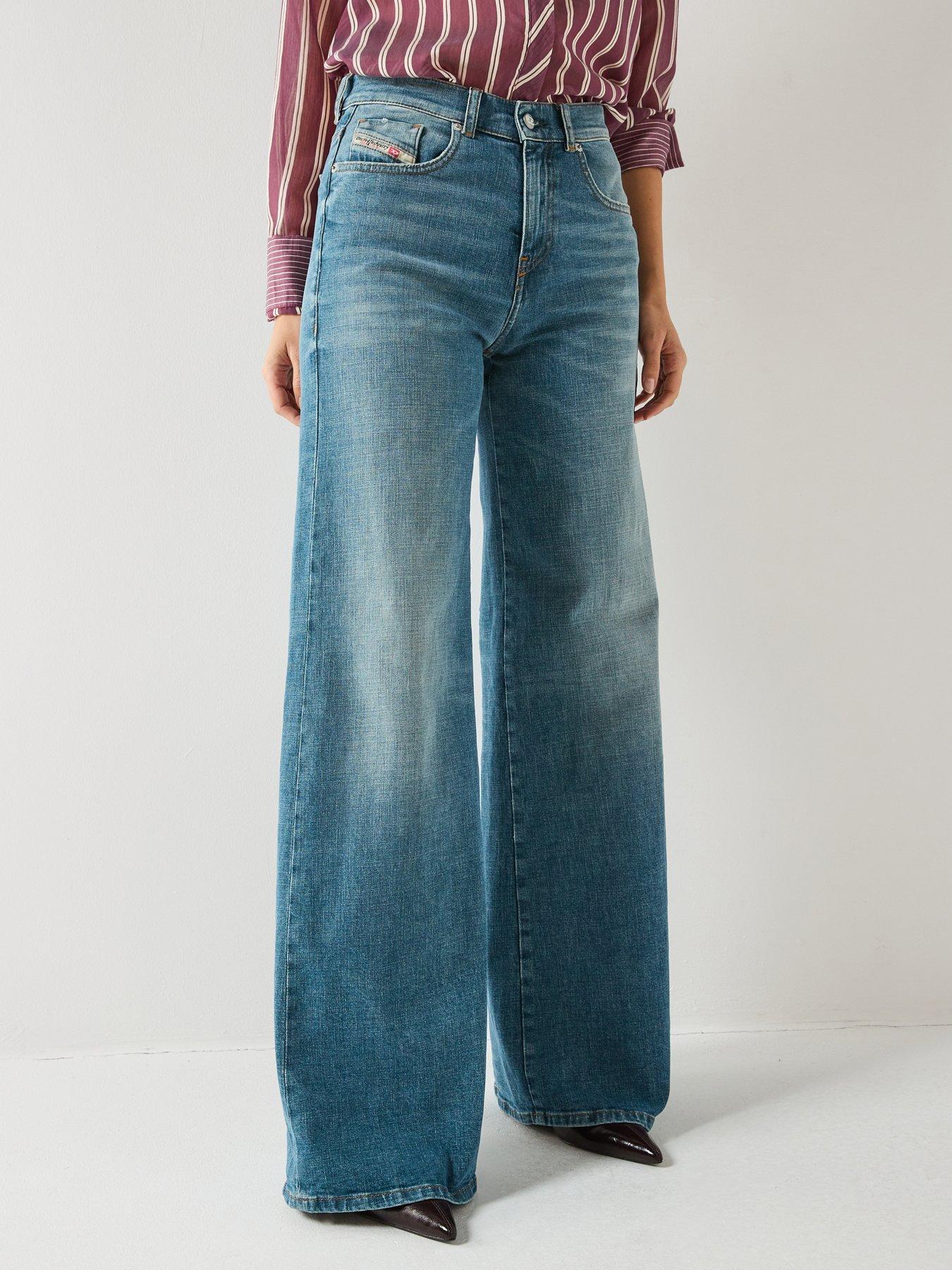 Diesel 1978 D-Akemi Wide Leg Jeans