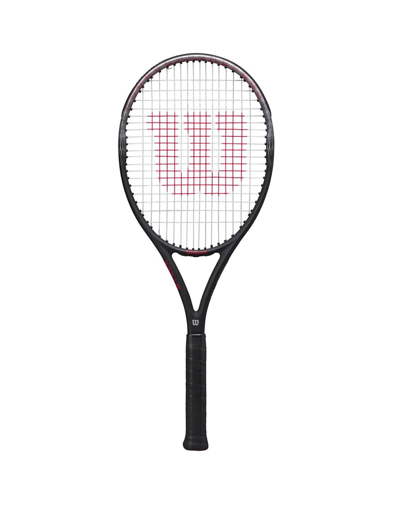 Wilson Pro Staff Precision 100 Adult Tennis Racket - size 3 - Black