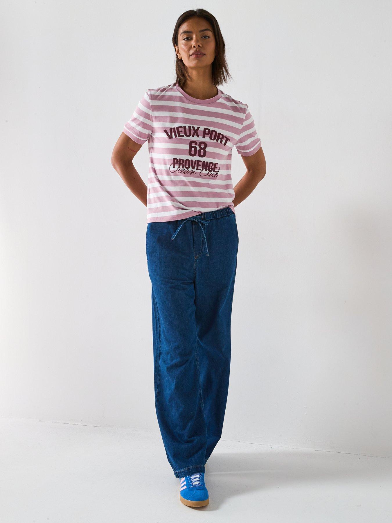 Pink Stripe T-Shirt main image 0