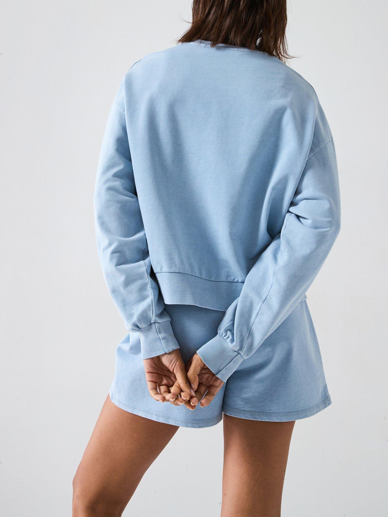 Image 2 of 6 of V by Very Washed Sweatshirt - Blue