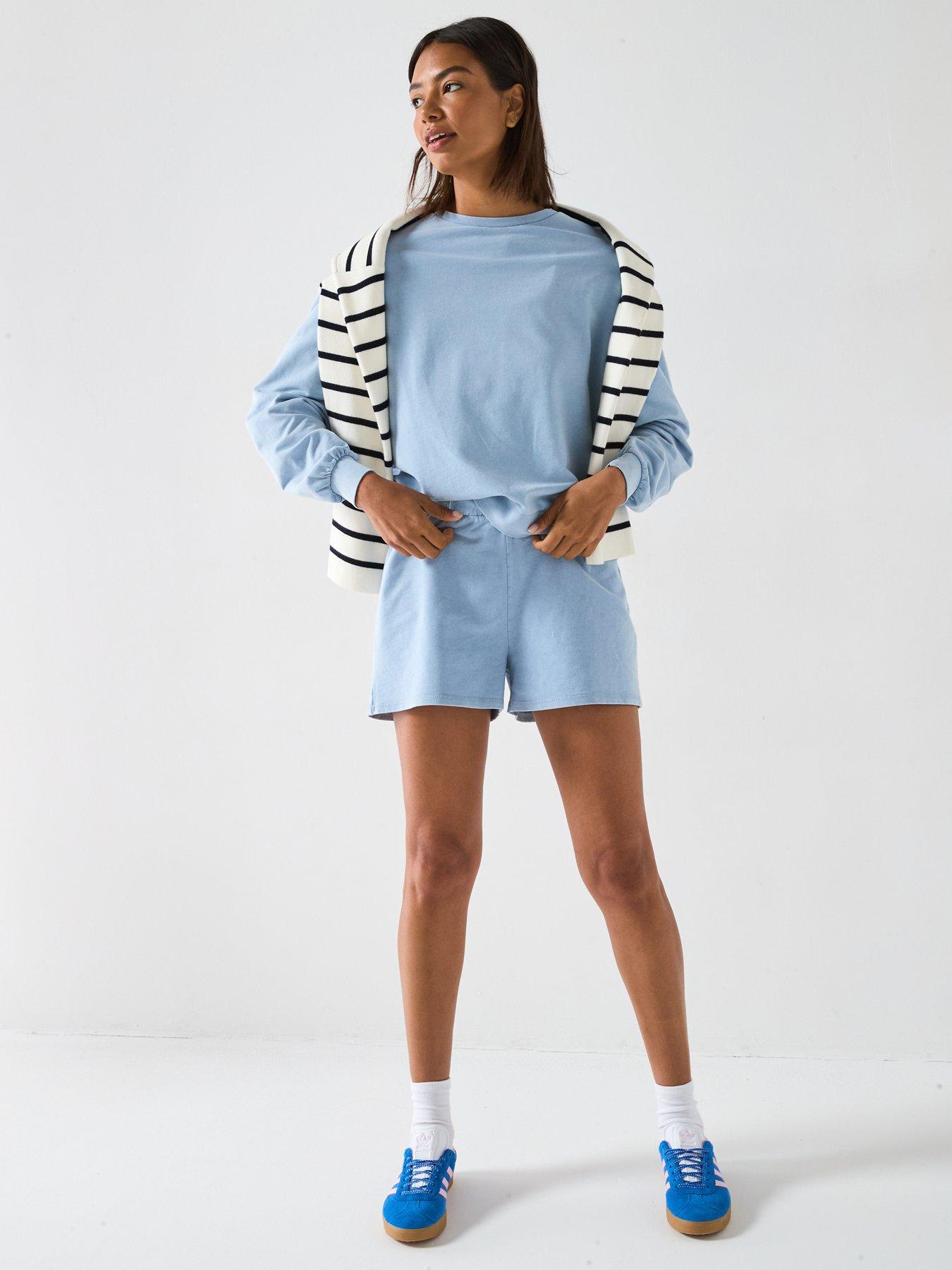 Image 3 of 6 of V by Very Washed Sweatshirt - Blue