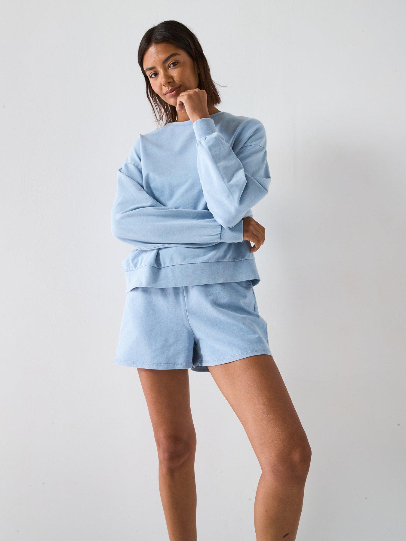 Image 6 of 6 of V by Very Washed Sweatshirt - Blue
