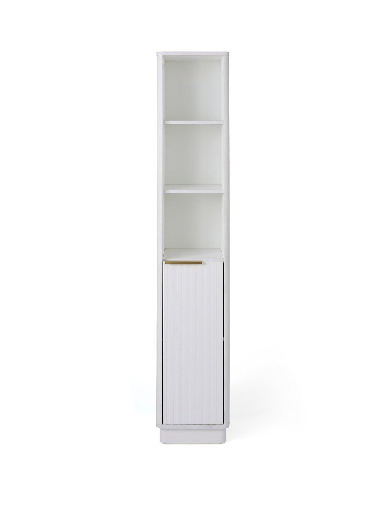 Image 2 of 7 of The Very Collection Maeva Fluted Tall Cabinet - FSC&reg; Certified