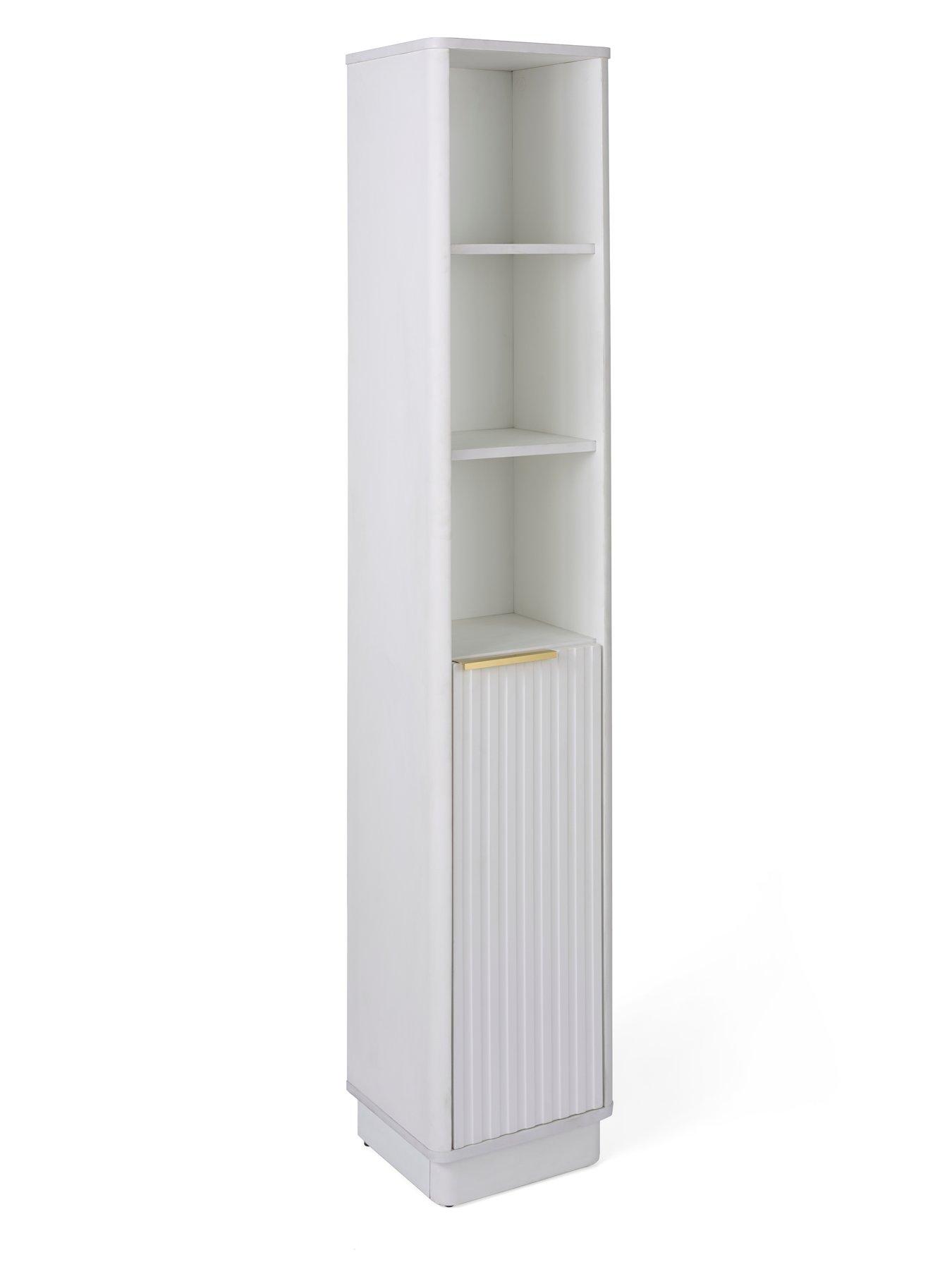 Image 3 of 7 of The Very Collection Maeva Fluted Tall Cabinet - FSC&reg; Certified