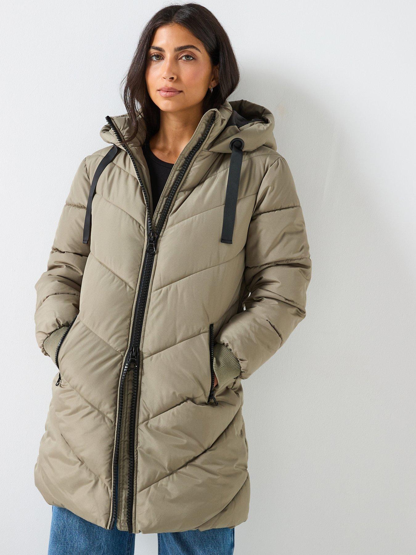 JDY Skylar Life Hooded Jacket - Green