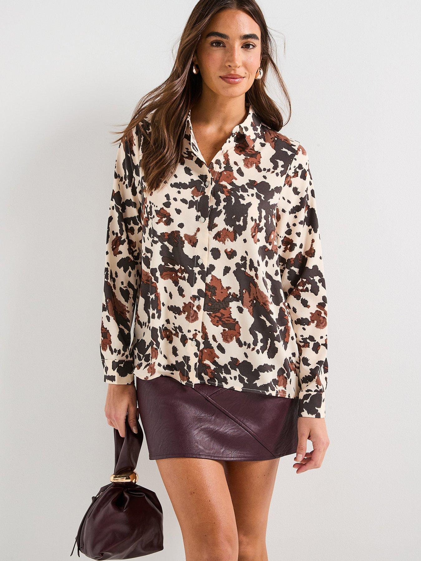 undefined Nova Life Elite Long Sleeve Grace Shirt - Brown