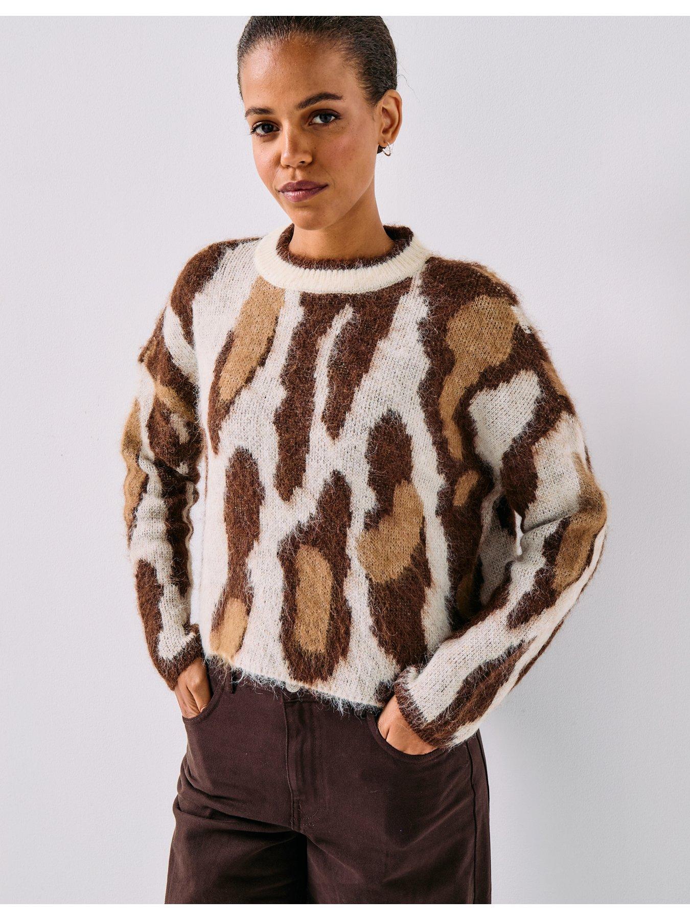 Only Edelie Life Knitted Pullover Jumper - Multi
