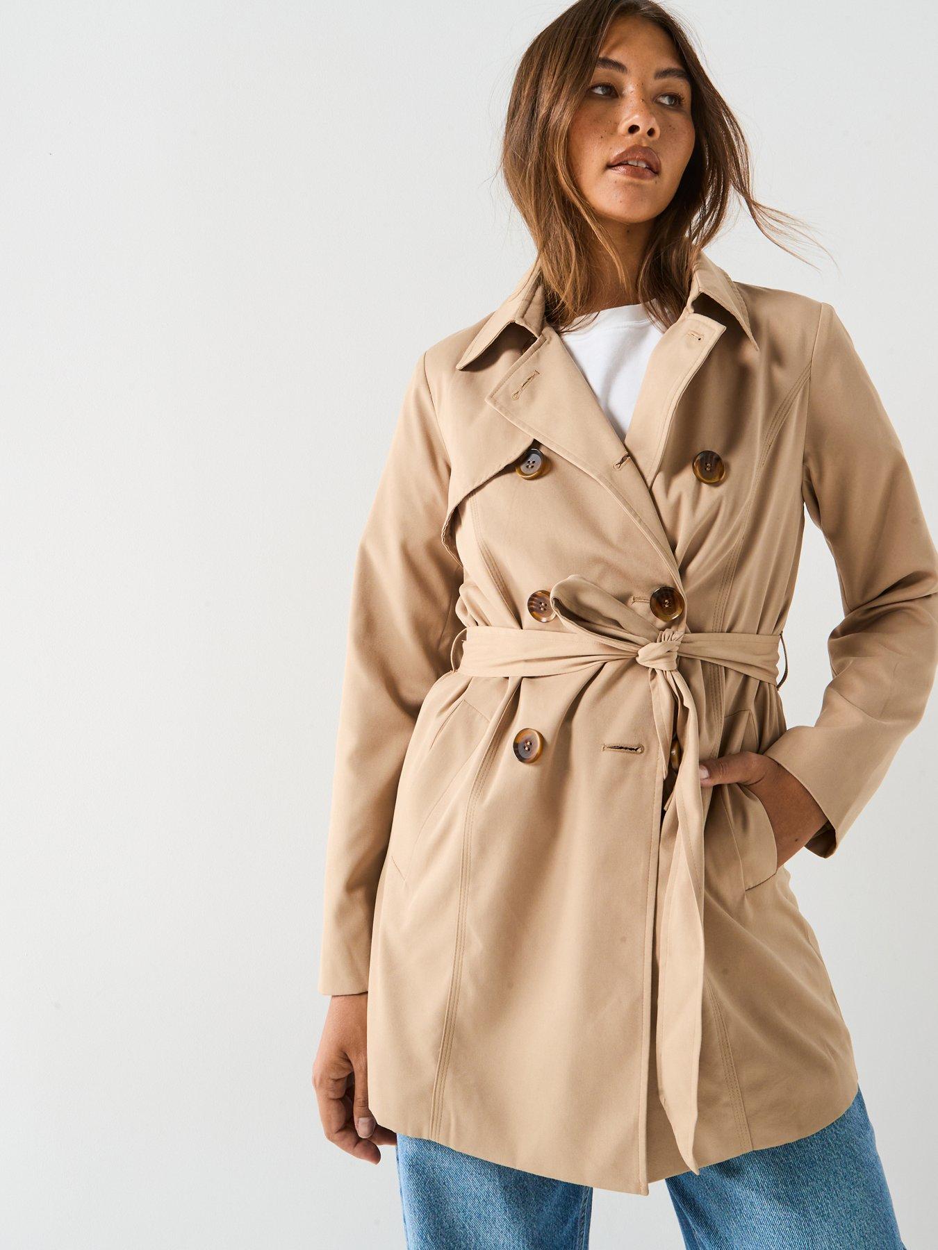 Only Onlvalerie Trenchcoat Beige Very