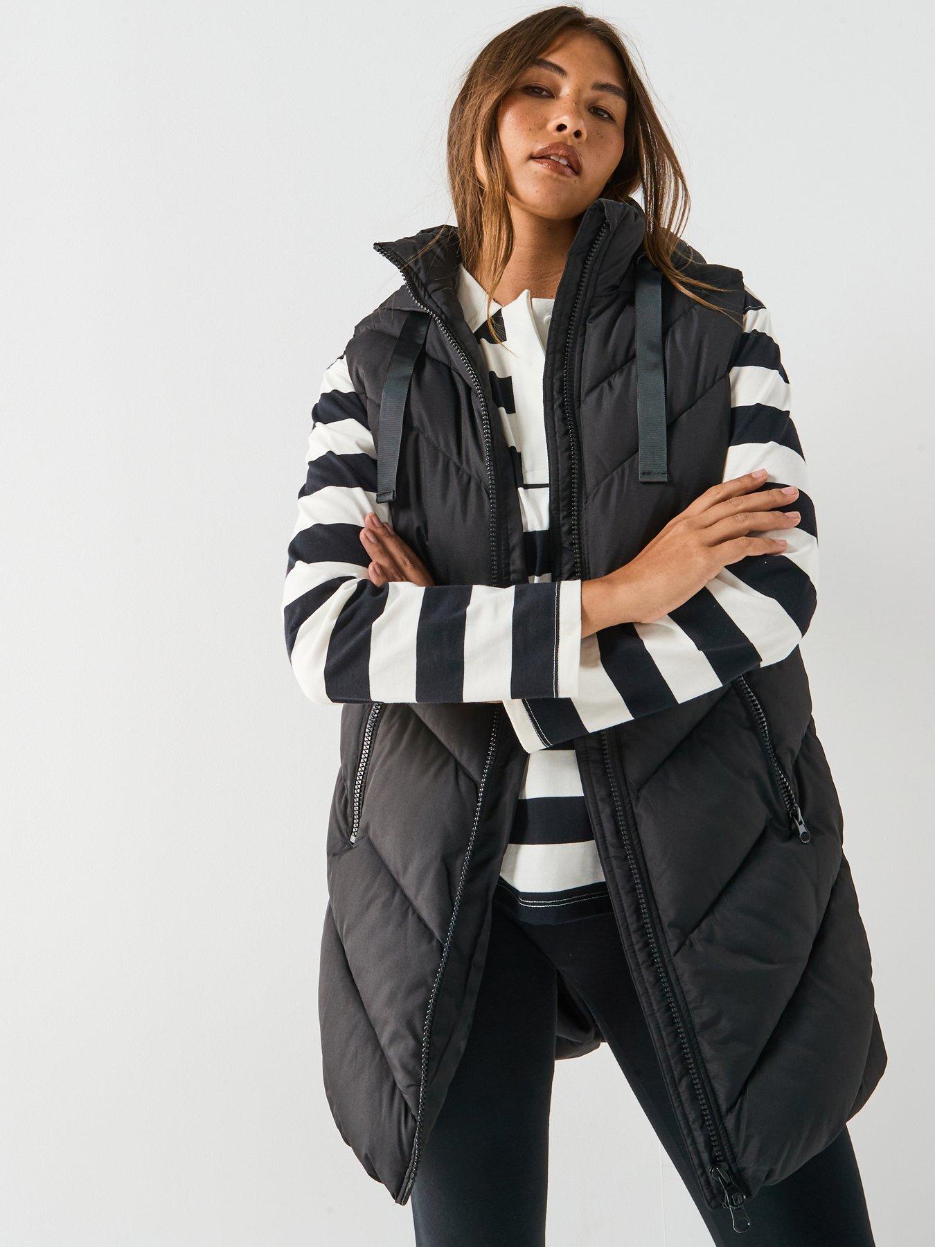 JDY Skylar Hooded Waistcoat  - Black