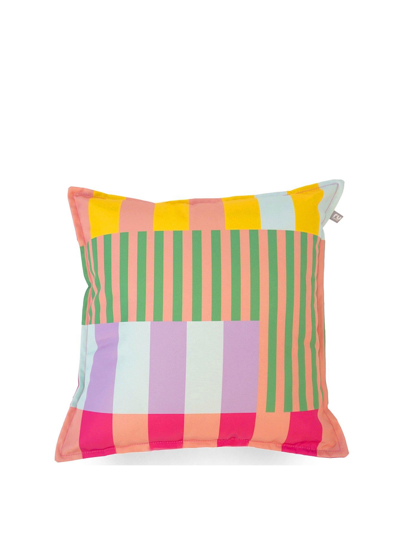 undefined Indoor/outdoor Cushion - Block Print