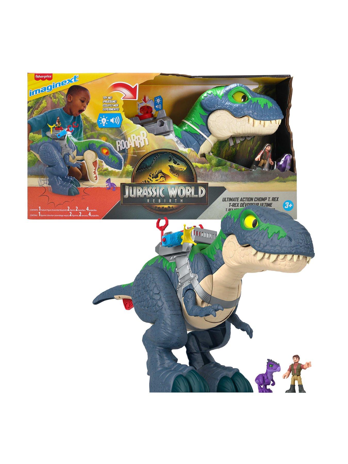 Imaginext Jurassic World Saga Chomp Eat T-Rex Very
