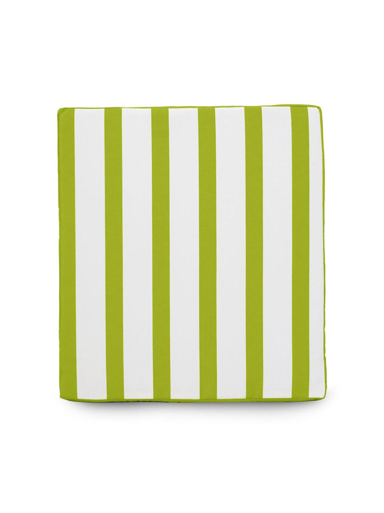 undefined Single Seater Indoor/outdoor Bench Seatpad - 2 Pack - Foam Filled - Olive Green