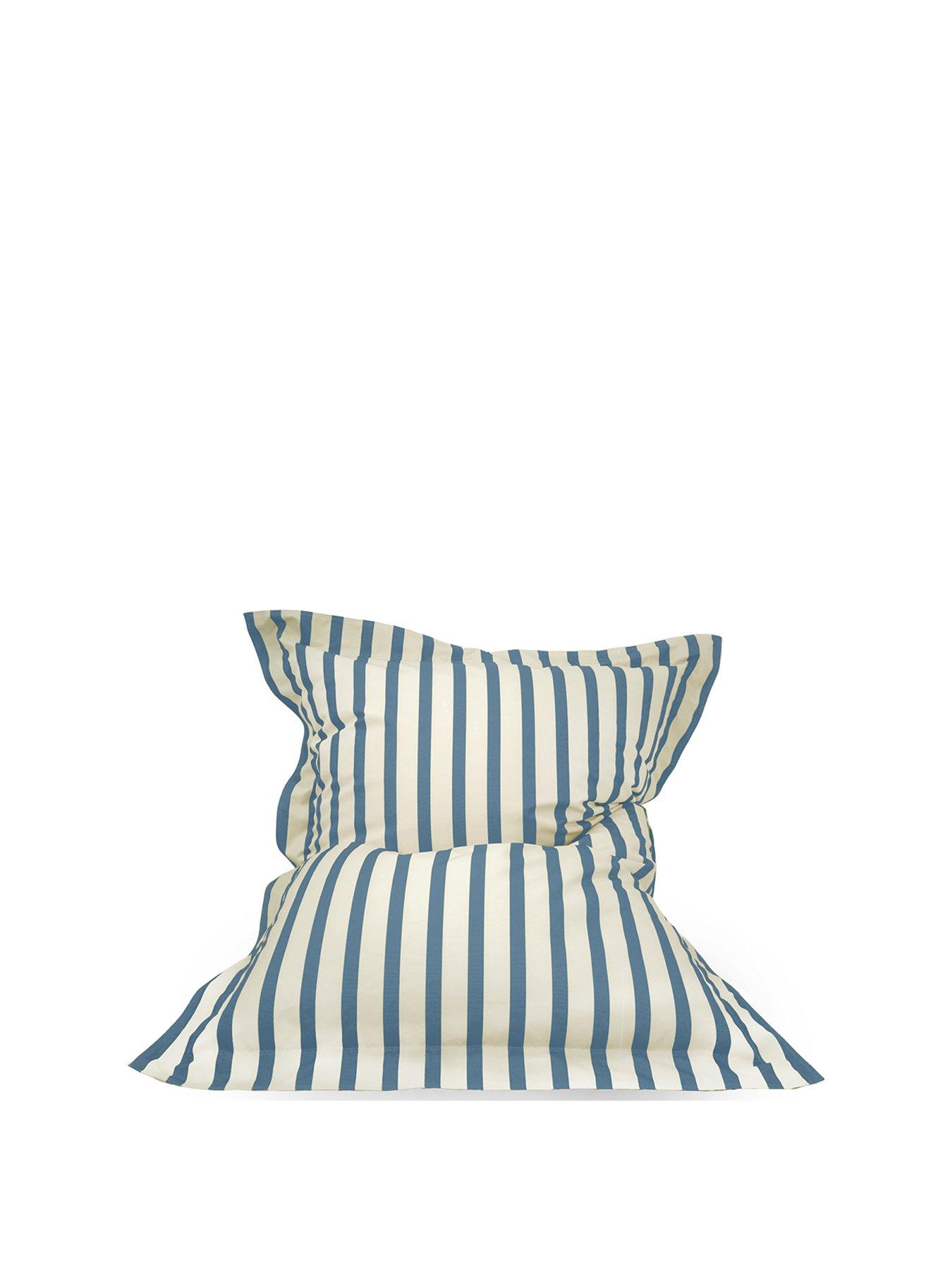 undefined Indoor/Outdoor Striped Giant Squarbie Adult Beanbag