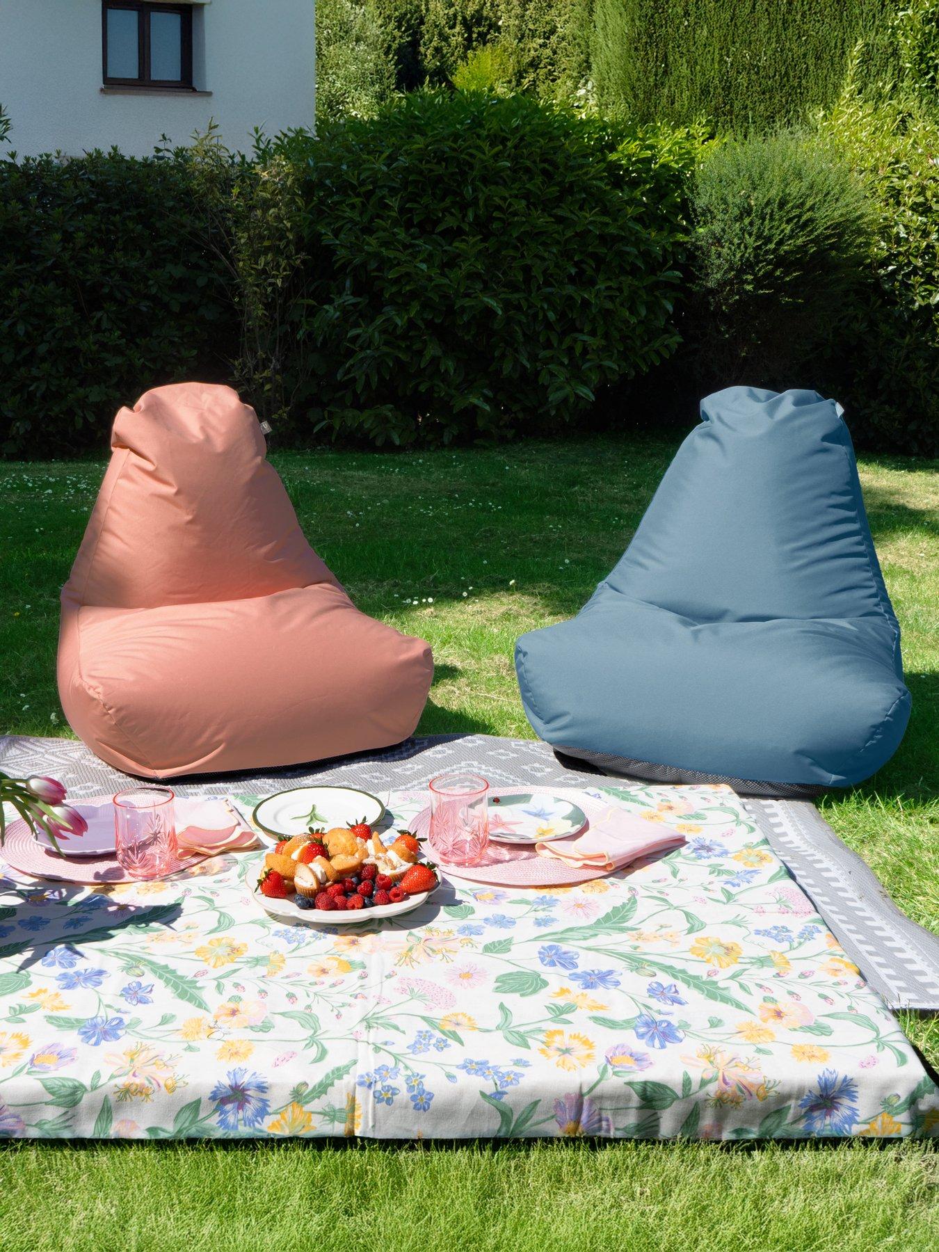 Image 4 of 5 of rucomfy Large Adult Indoor/Outdoor Beanbag Chair