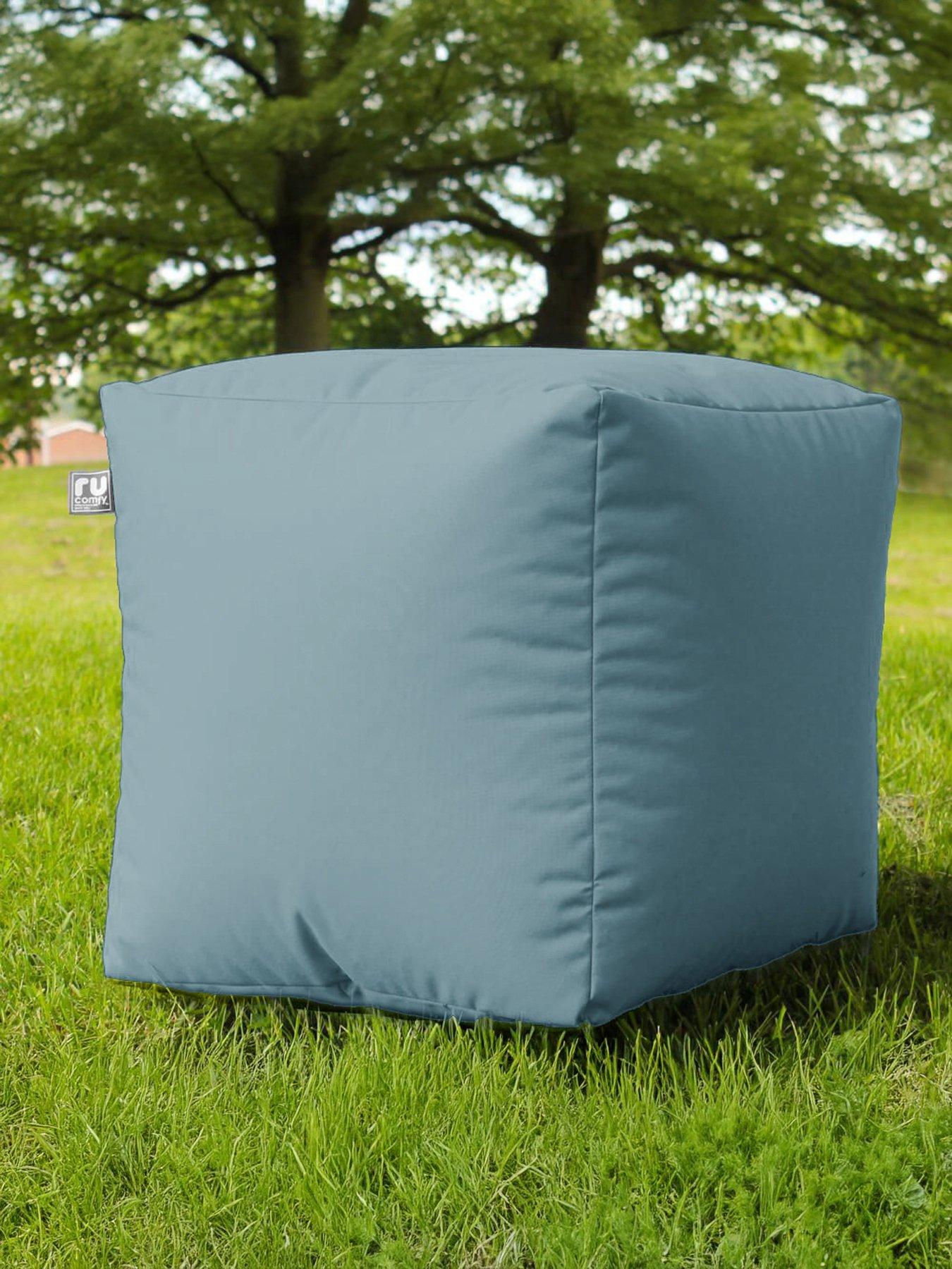 undefined Cube Indoor/outdoor Beanbag - Seafoam Blue