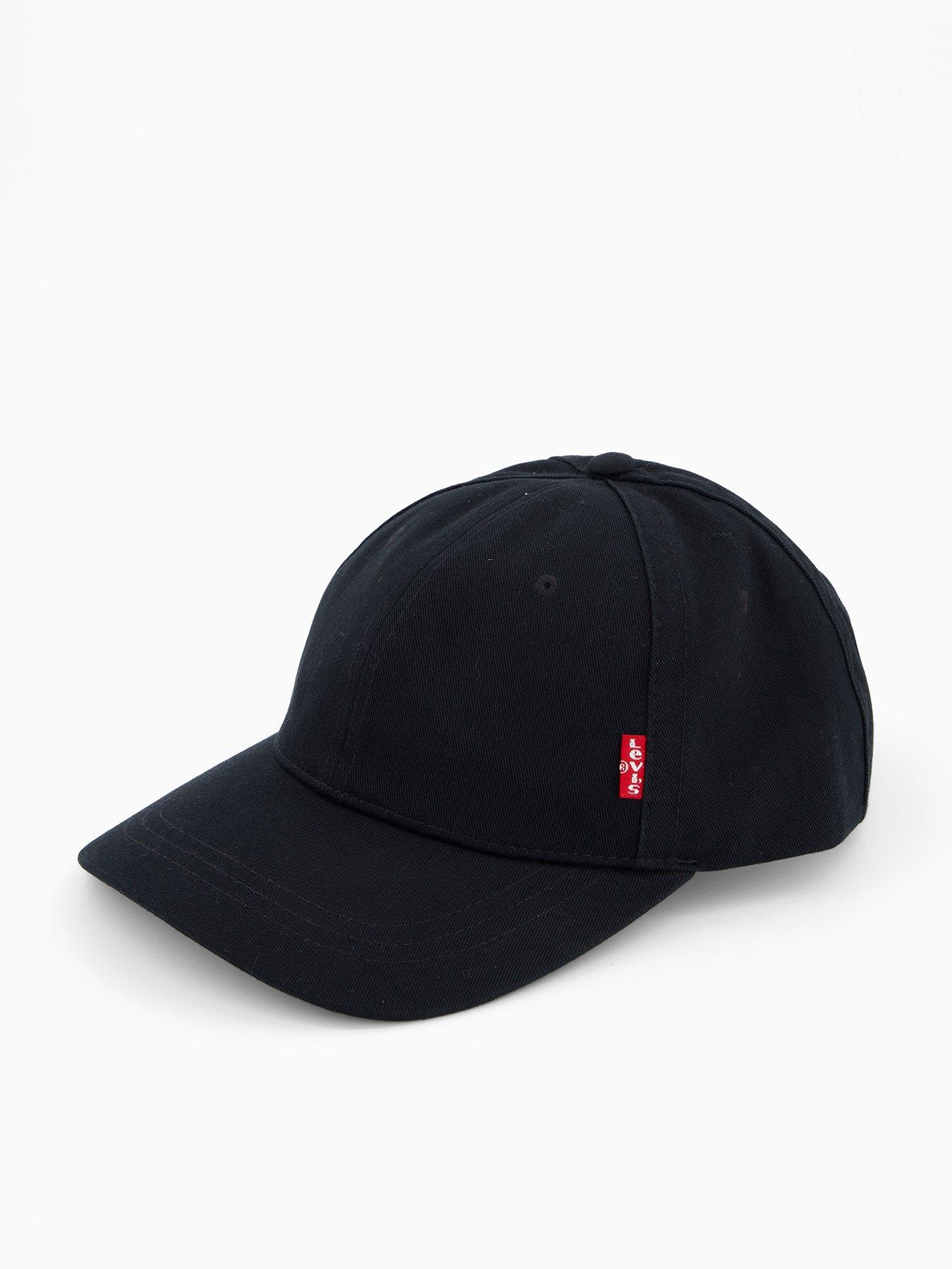 undefined Classic Twill Red Tab Baseball Cap - Black