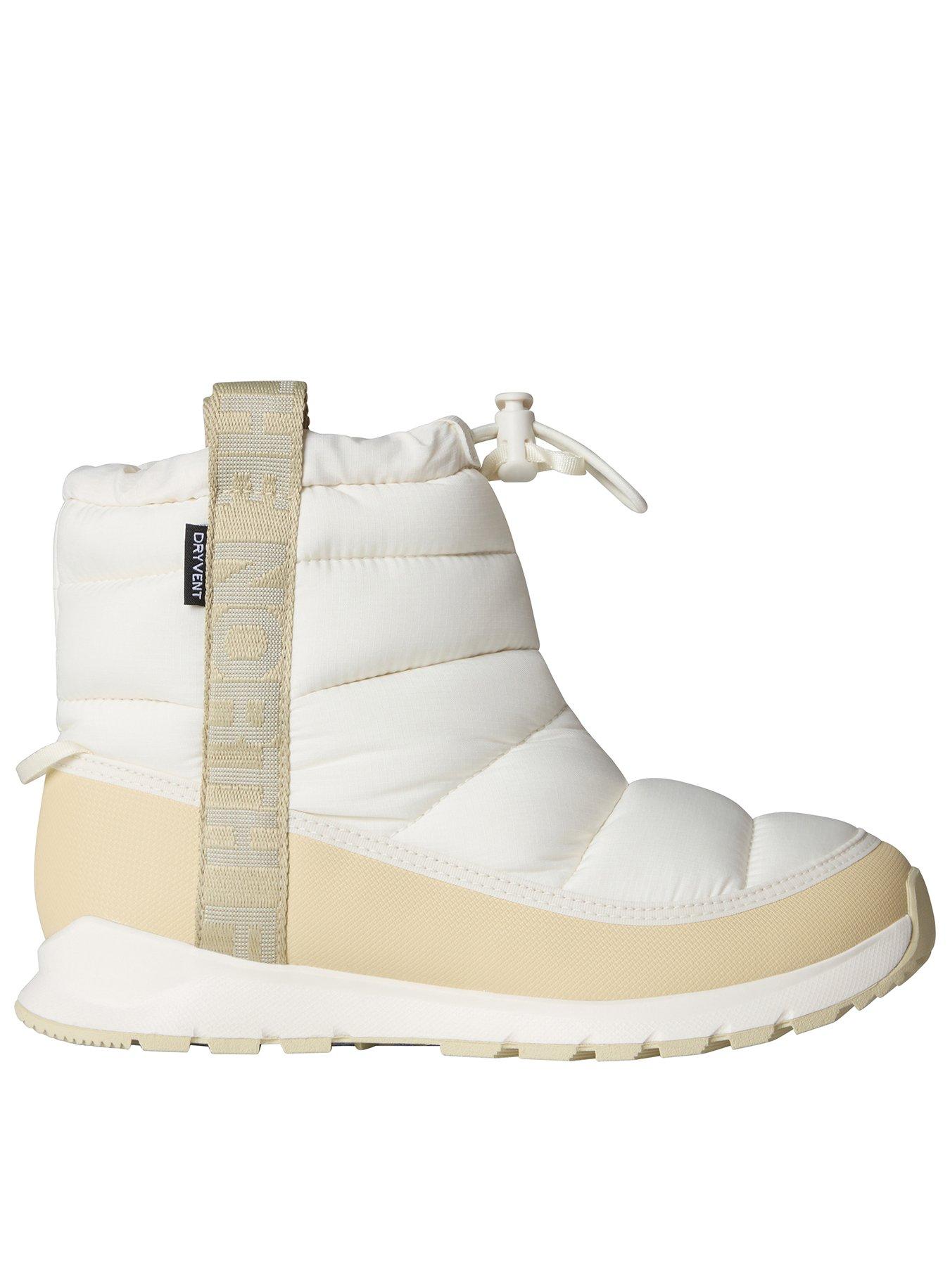THE NORTH FACE Kids Thermoball Pull-On Waterproof Boots - White