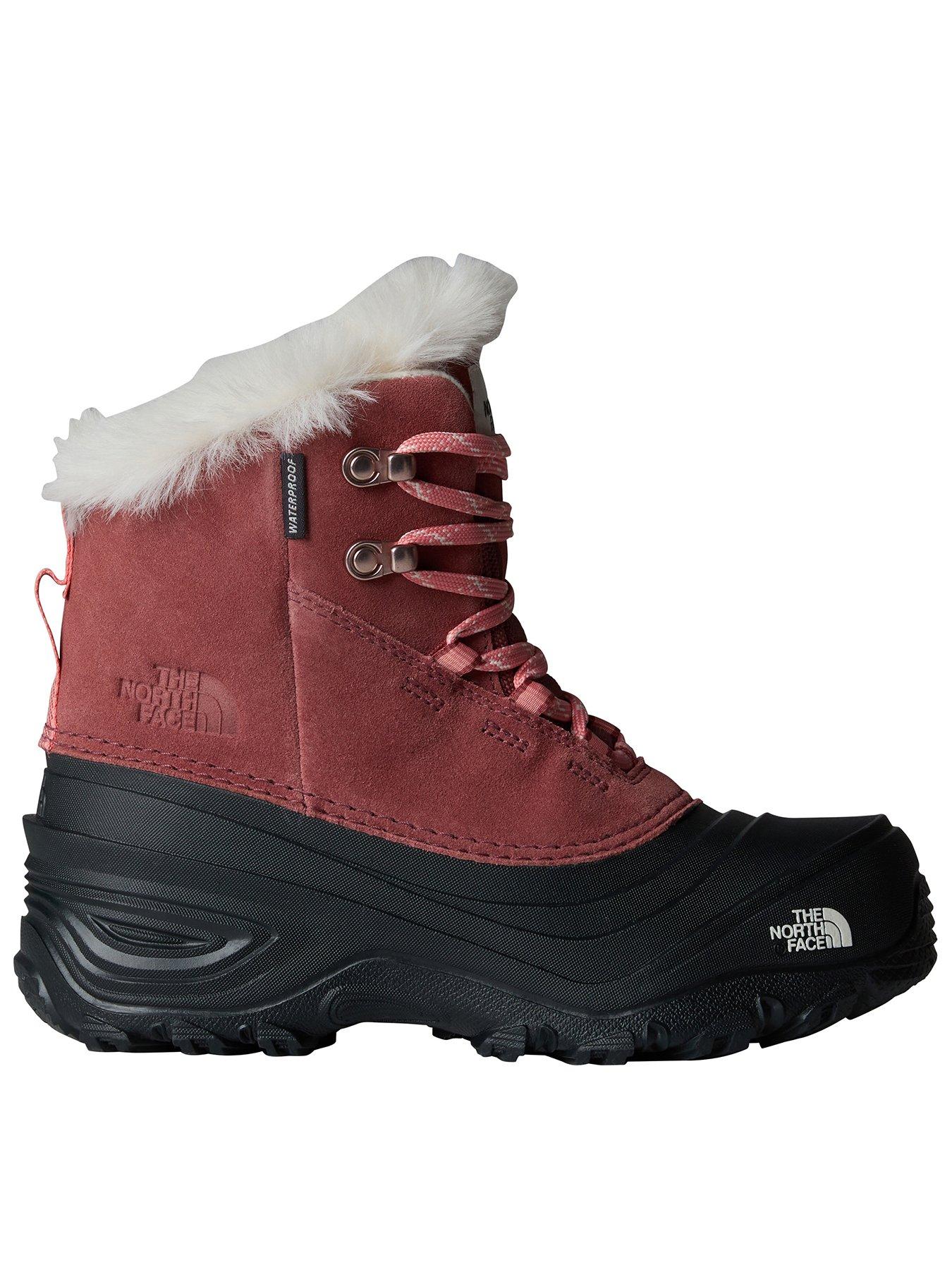 THE NORTH FACE Kids Shellista V Lace Waterproof Snow Boots - Brown