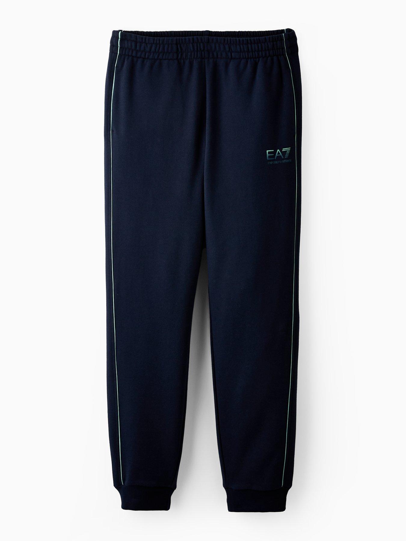 Ea7 Emporio Armani Boys Train Visibility Jog Pants - Navy