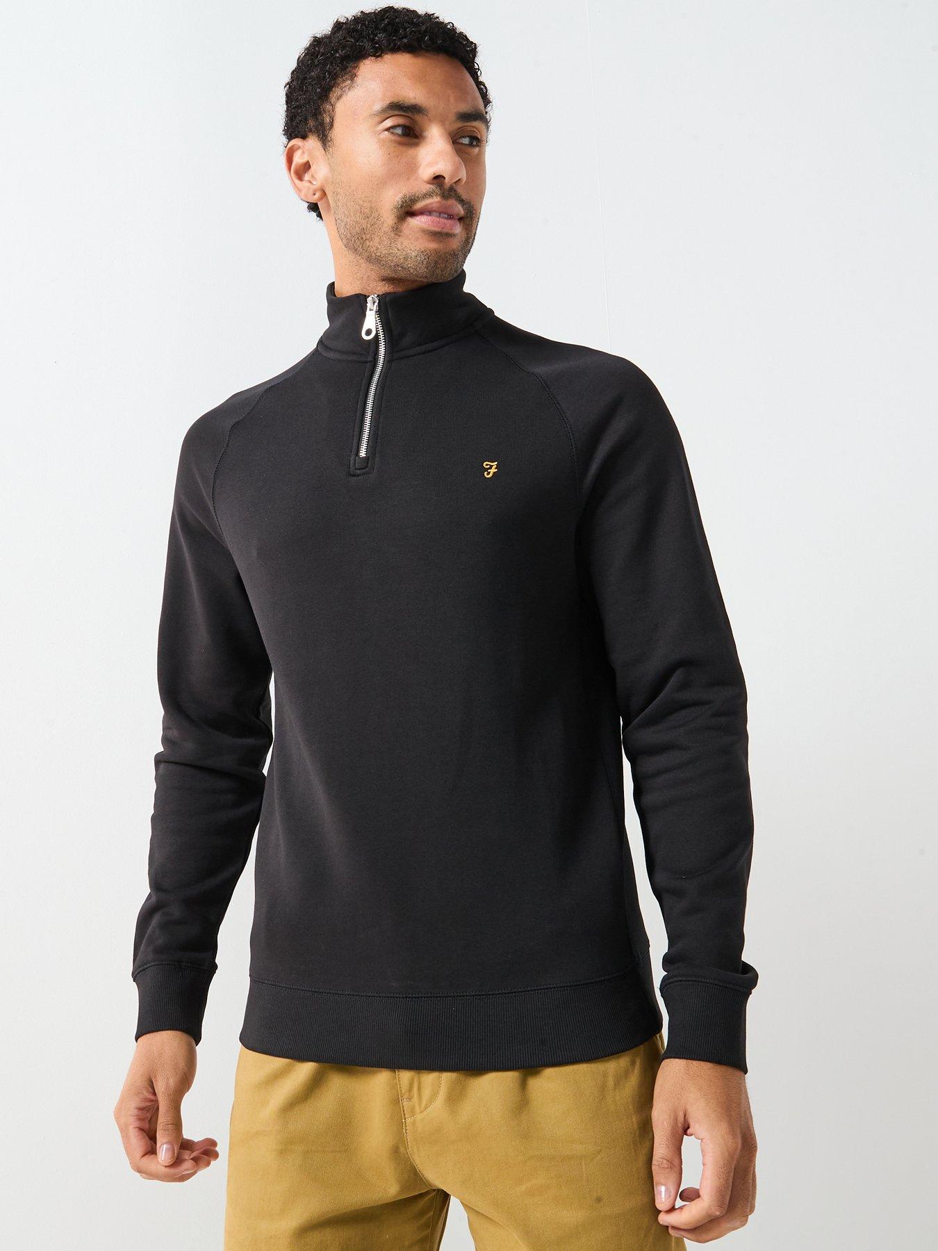 undefined Farah Jim 1/4 Zip Sweatshirt