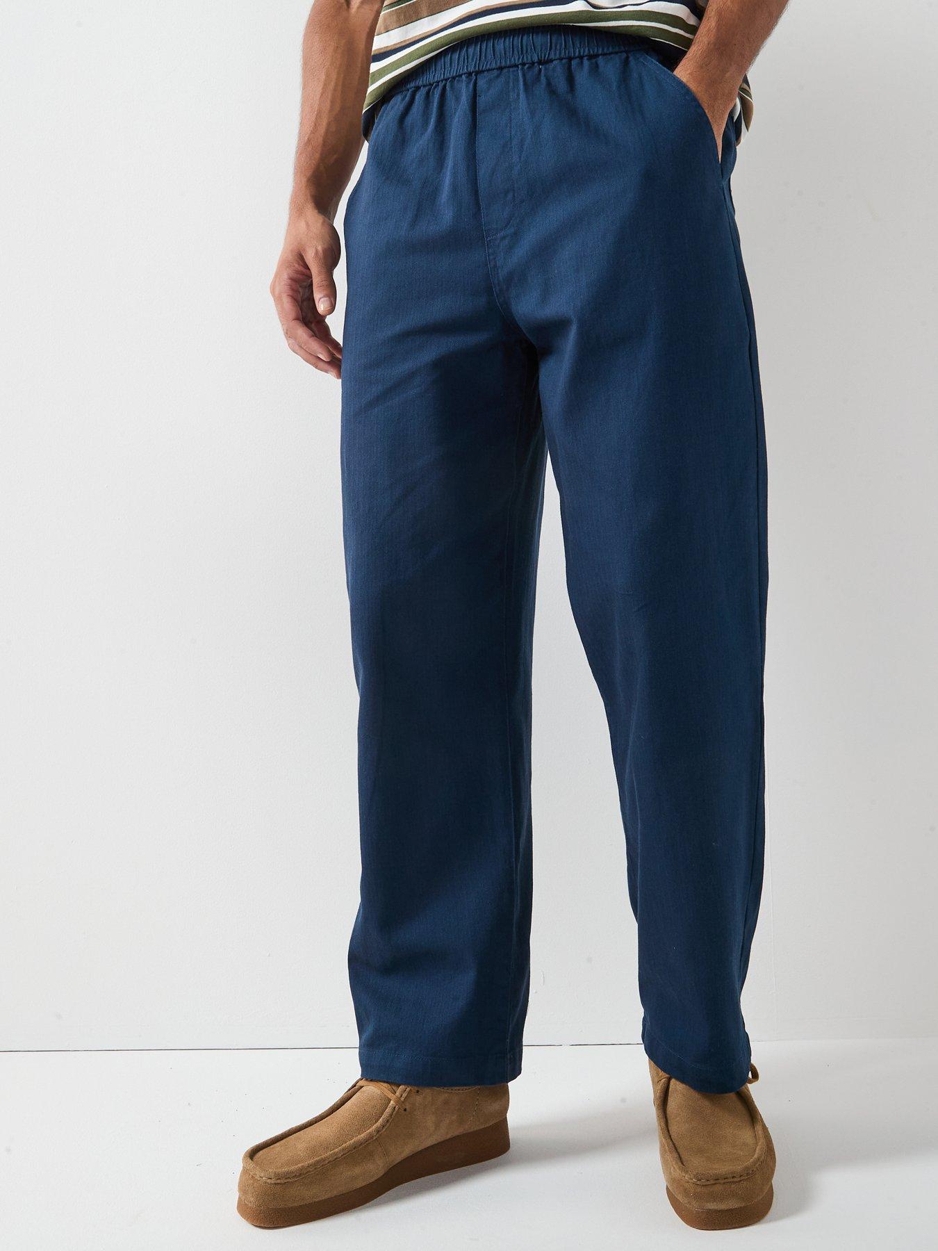 undefined Farah F Tab Greenport Drawstring Relaxed Fit Trousers