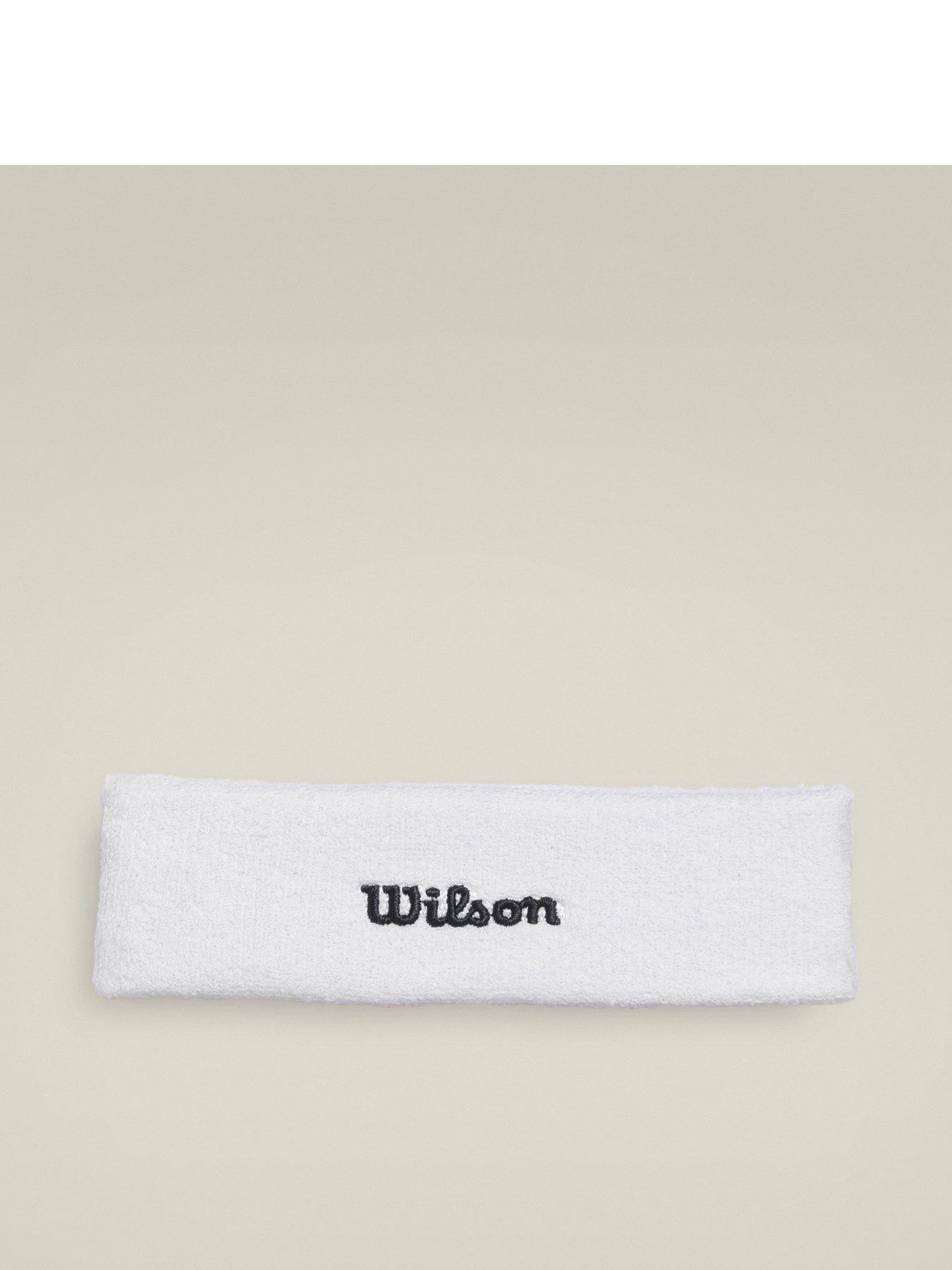 Wilson Unisex Tennis Headband - White