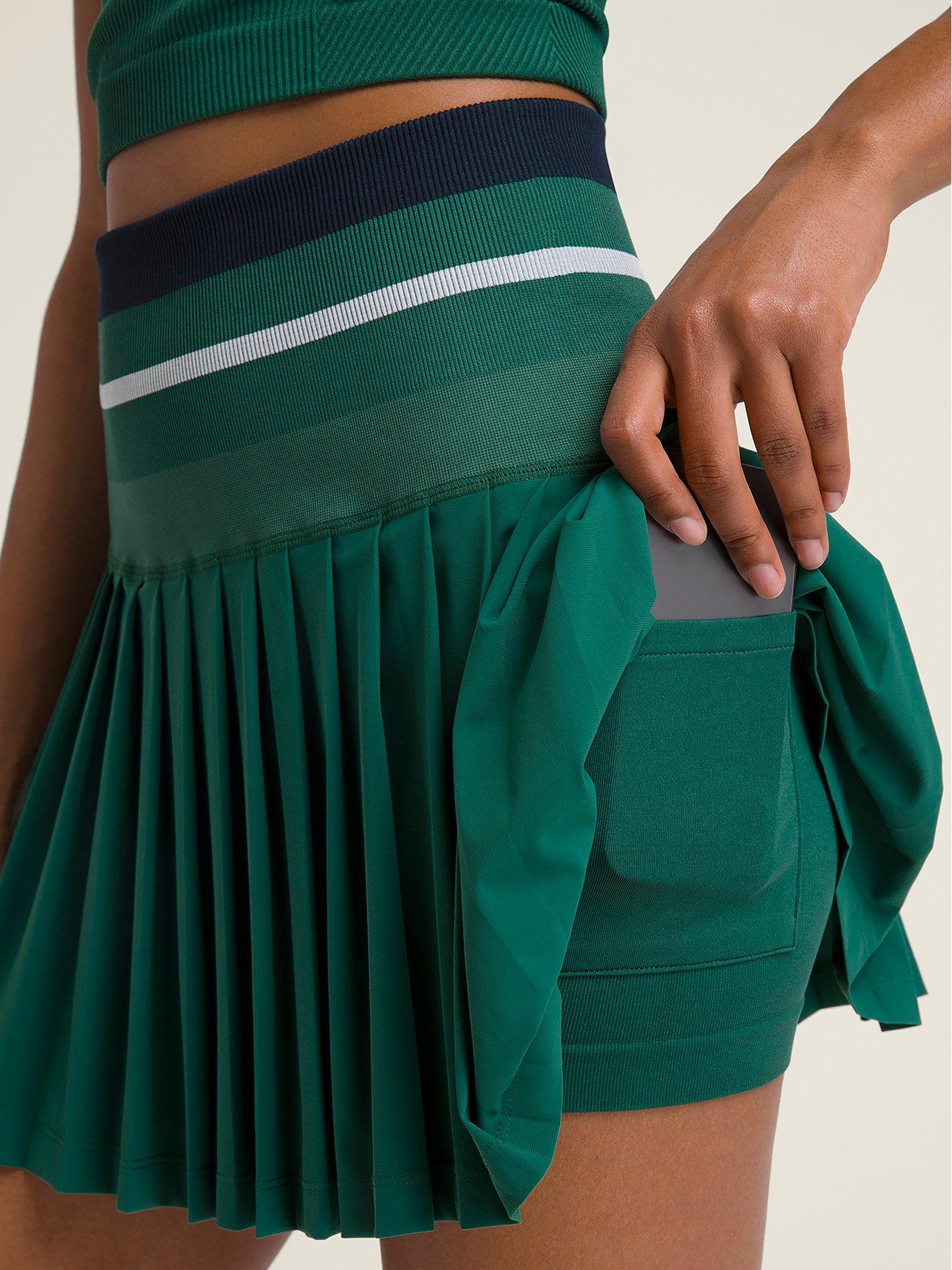 undefined Womens Tennis Midtown Tennis Skirt - Green