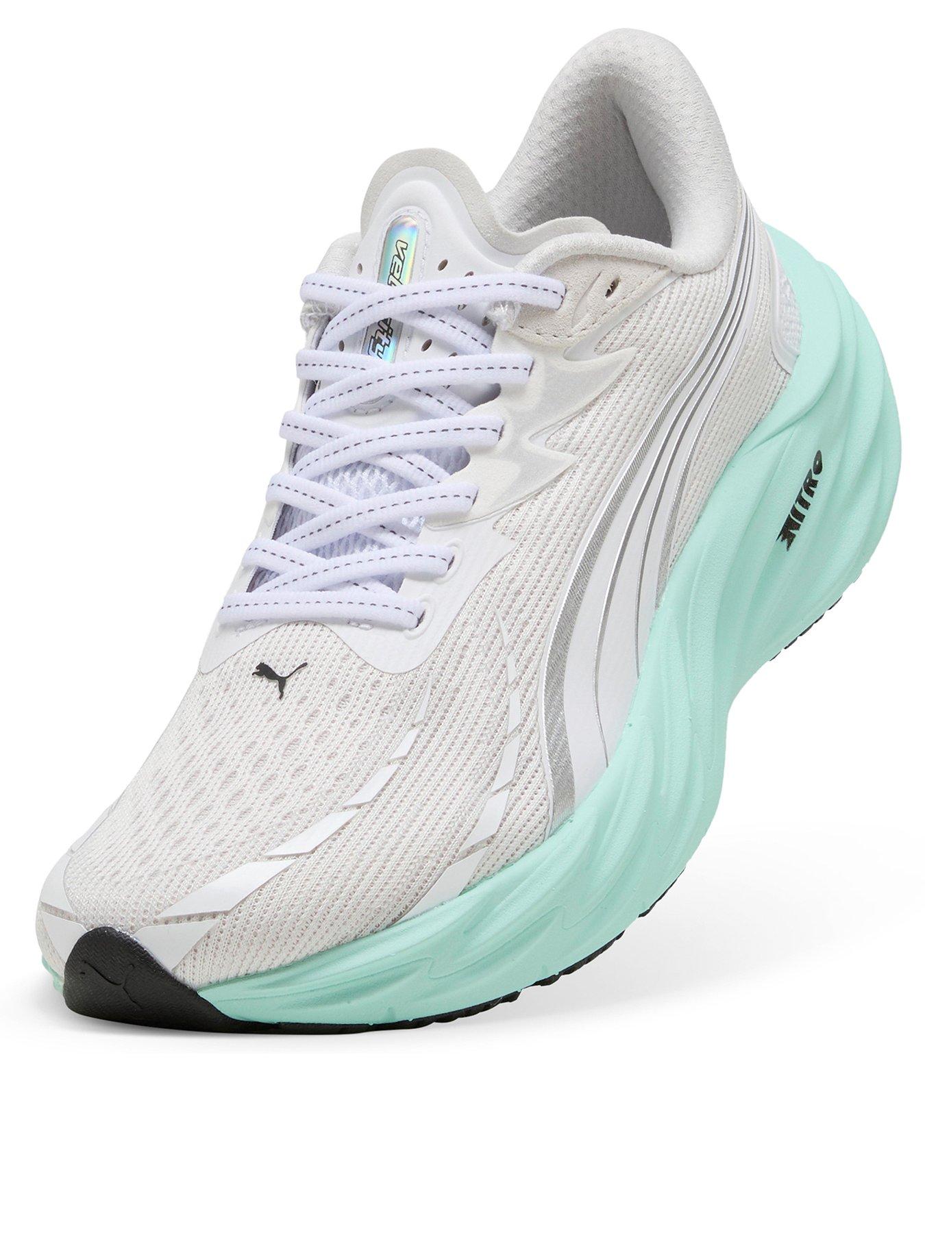 Image 2 of 6 of Puma Womens Running Velocity Nitro 4 Trainers - White