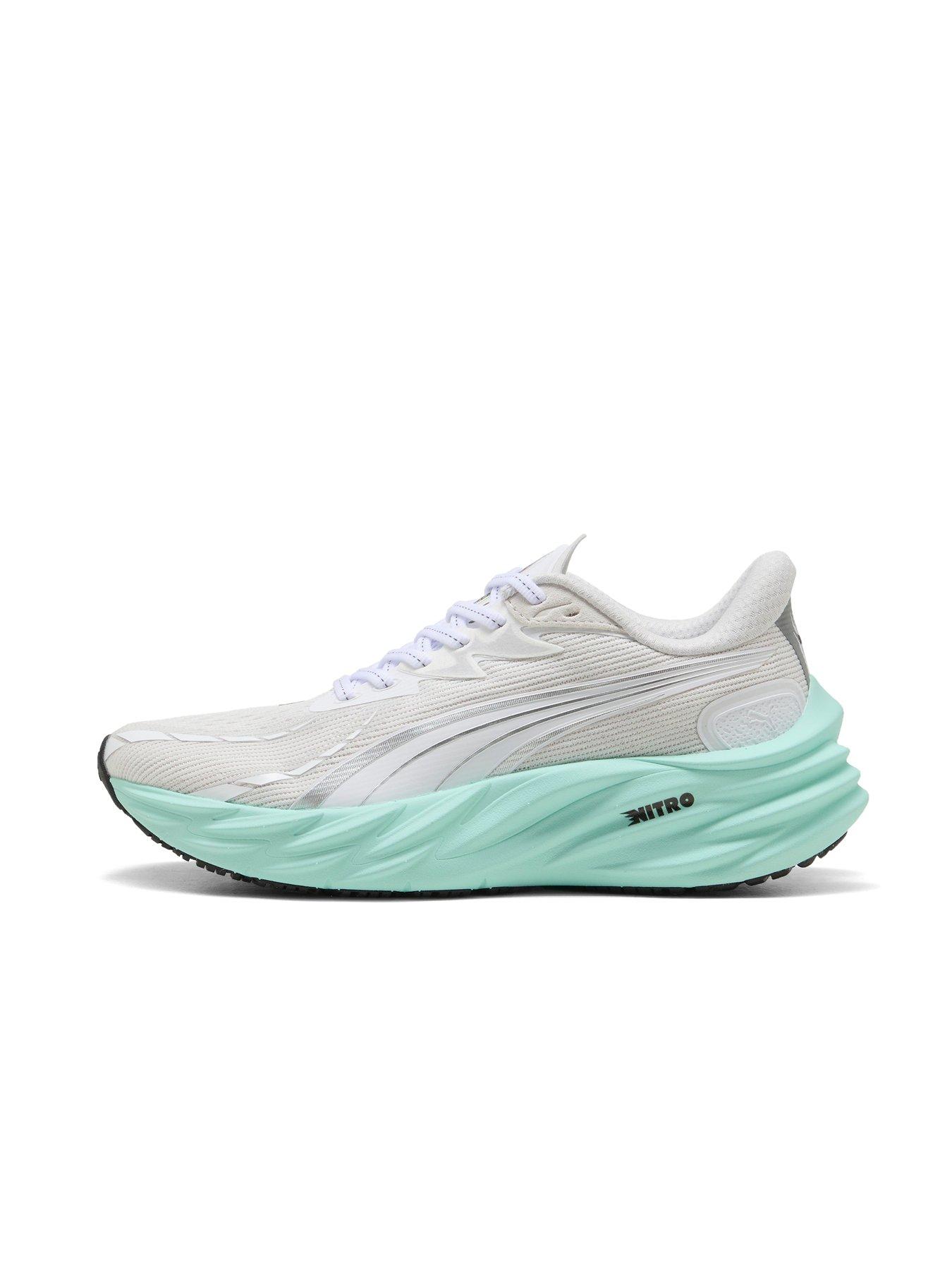 Image 6 of 6 of Puma Womens Running Velocity Nitro 4 Trainers - White