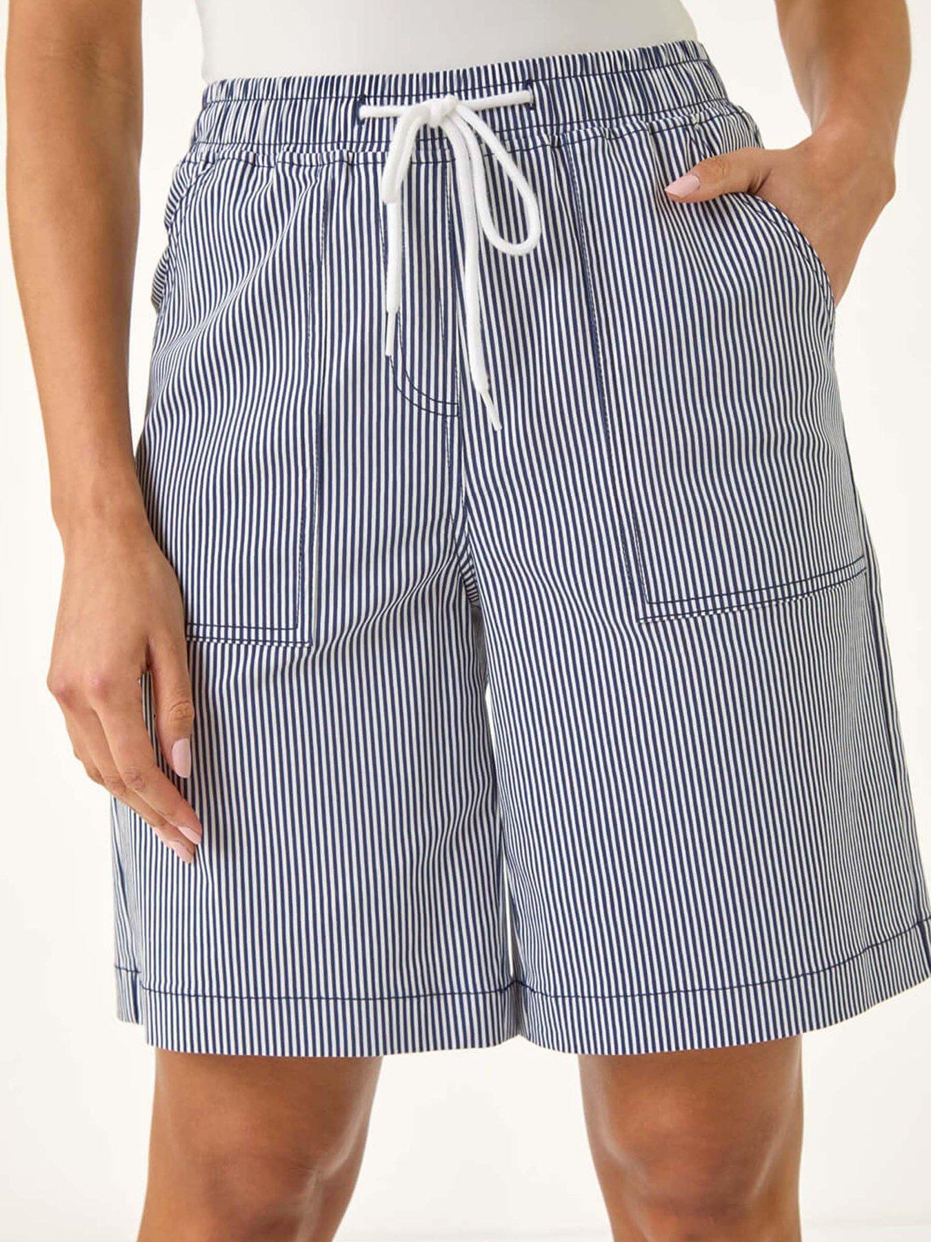 Roman Baby Narrow Stripe Draw String Shorts - Multi | Very