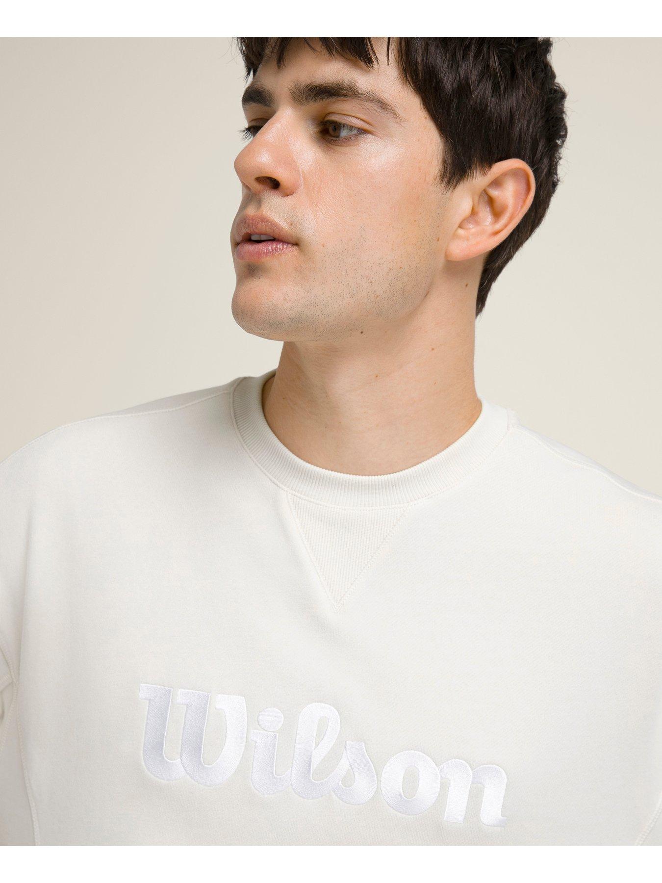 Wilson Mens Tennis Parkside Crew - Beige