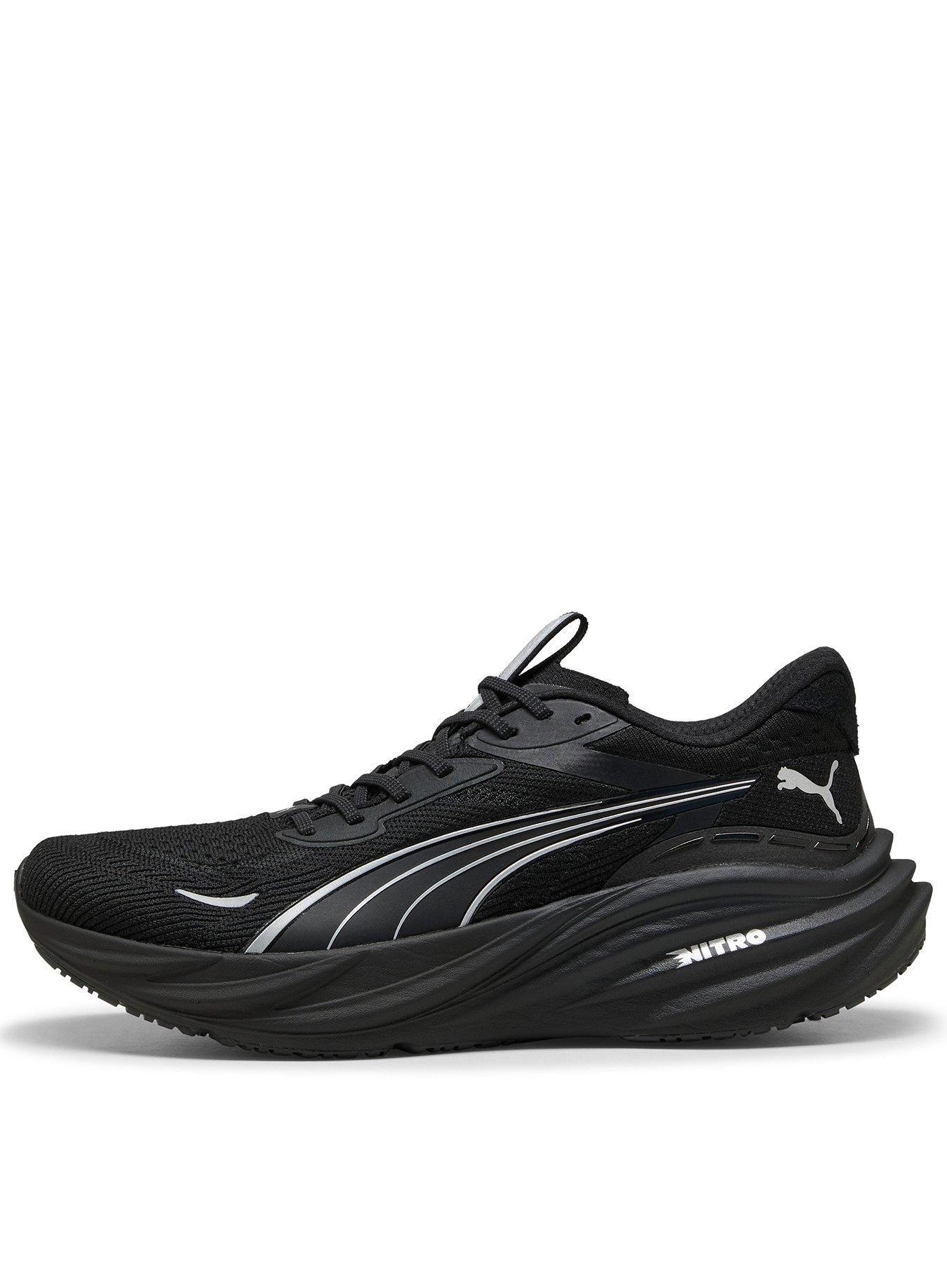 Puma Mens Magnify Nitro 3 Running Shoes - Black