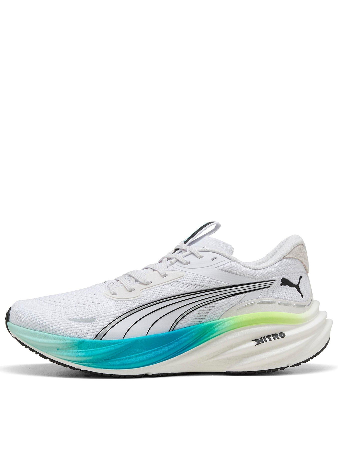 undefined Mens Running Magnify Nitro 3 - White
