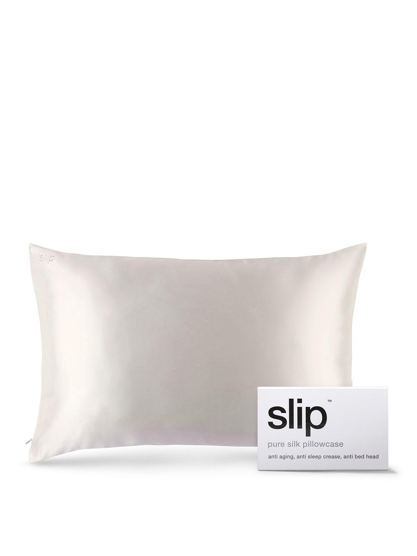 undefined Pure Silk Pillowcase - White
