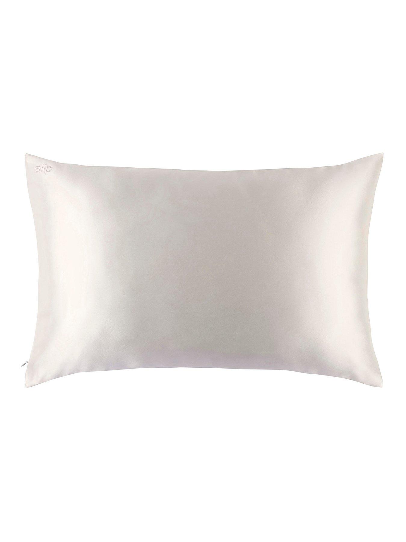 100% Pure Silk Pillowcase - Clean White