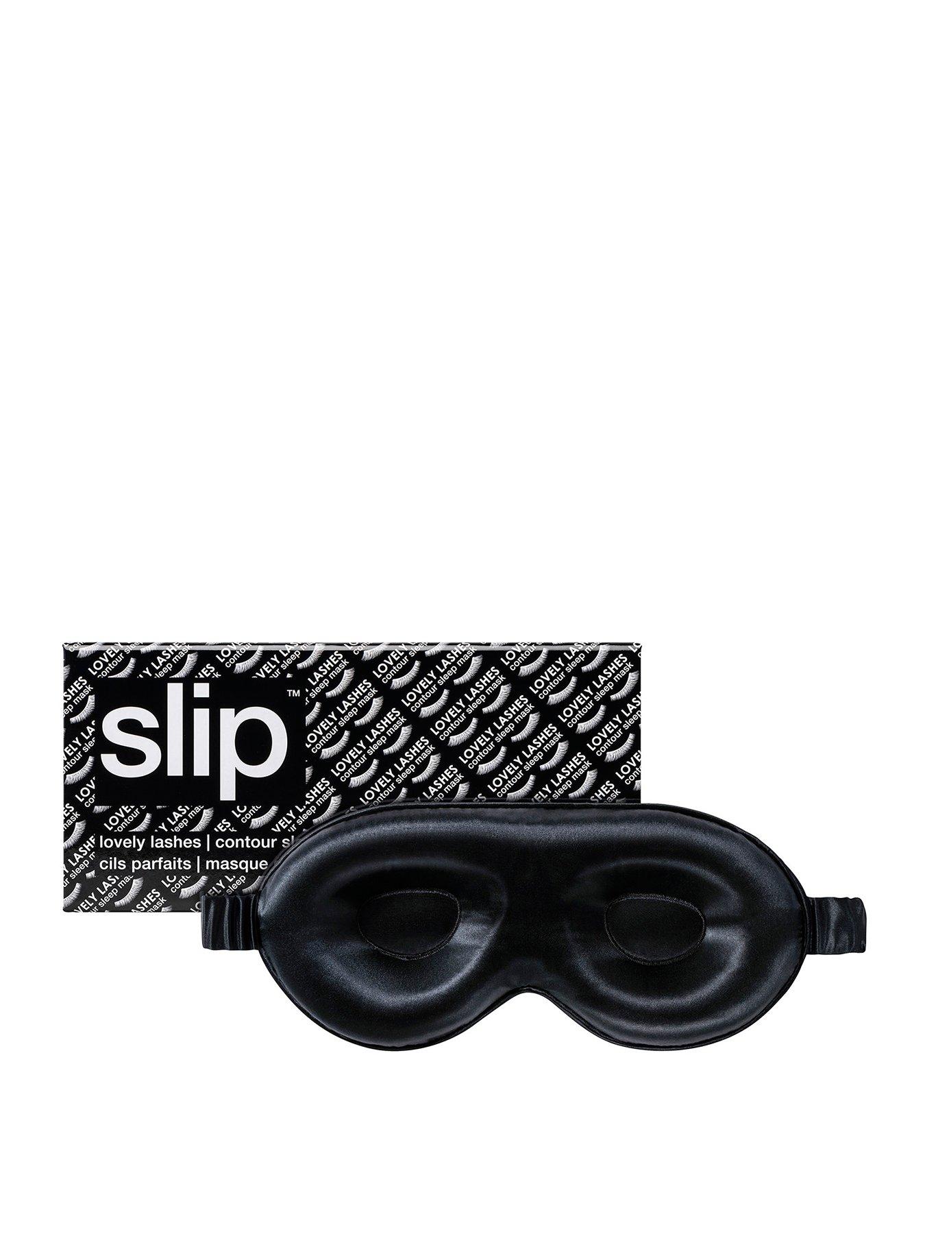 undefined Pure Silk Contour Sleep Mask - Black