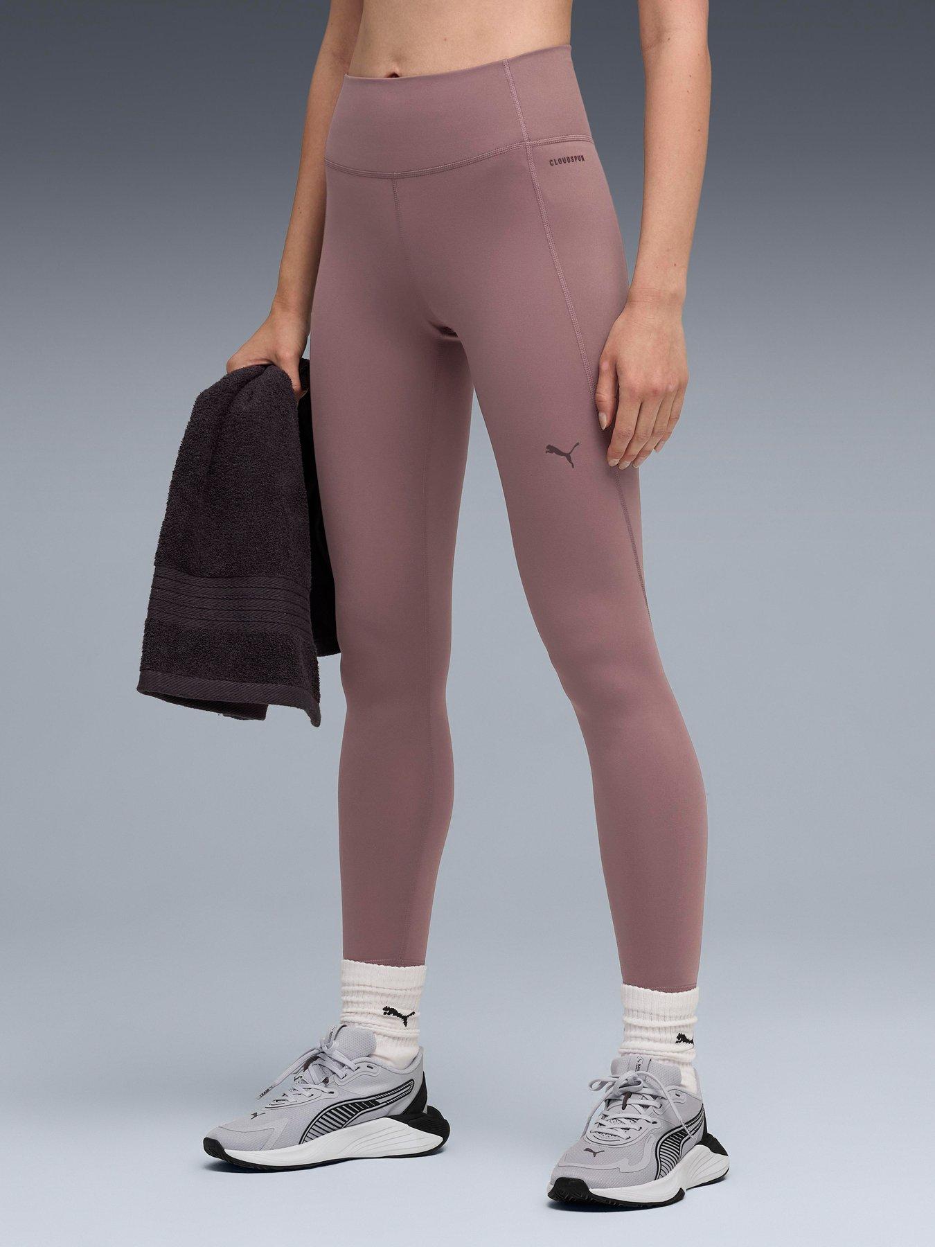 Puma Womens Training Cloudspun High Waisted Tights - Pink