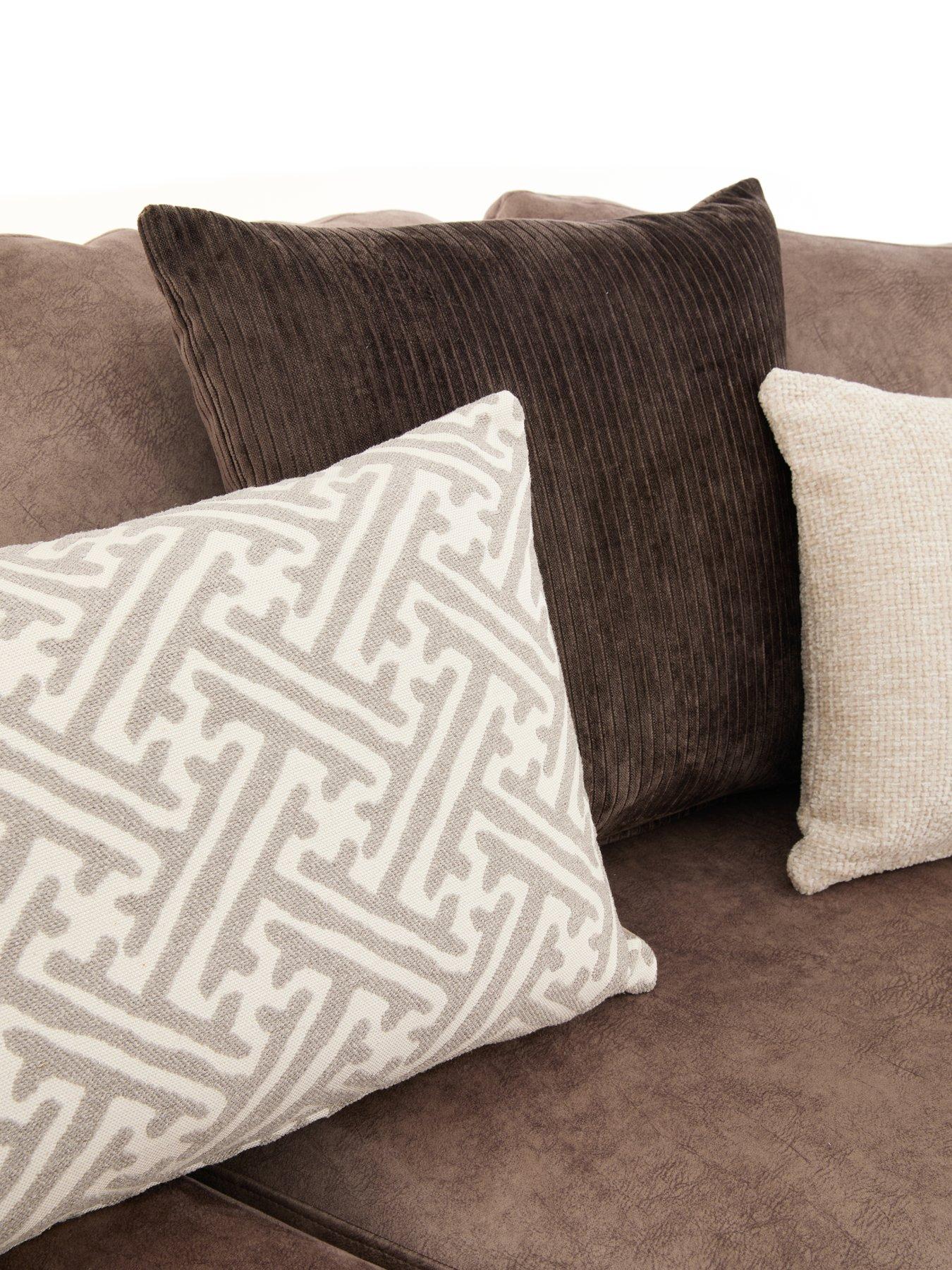 Image 7 of 7 of The Very Collection Amara Corner Group with Footstool&nbsp;- Made to Order in the UK