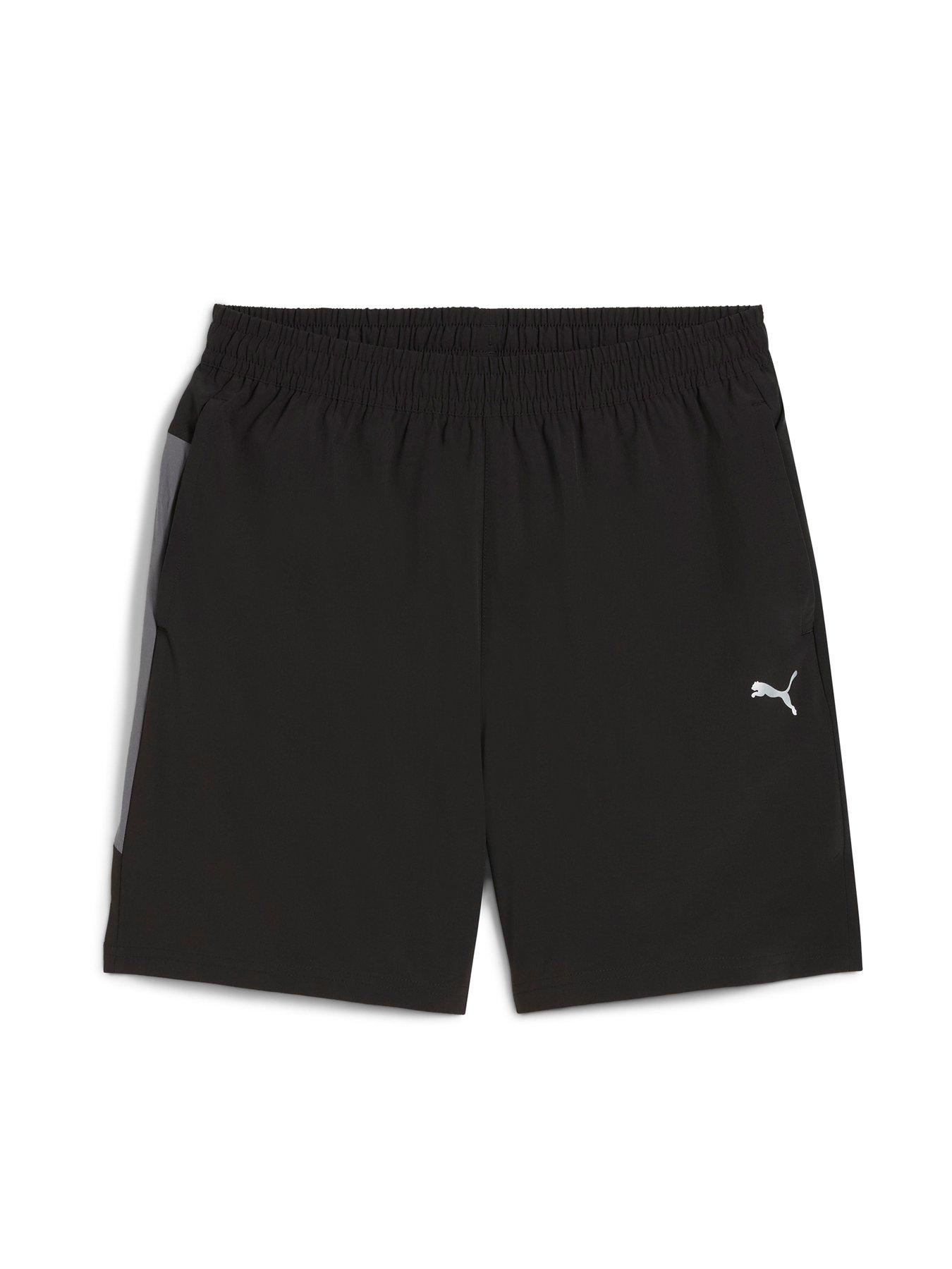 Image 5 of 6 of Puma Mens Training Flex Stretch Woven Shorts - Black