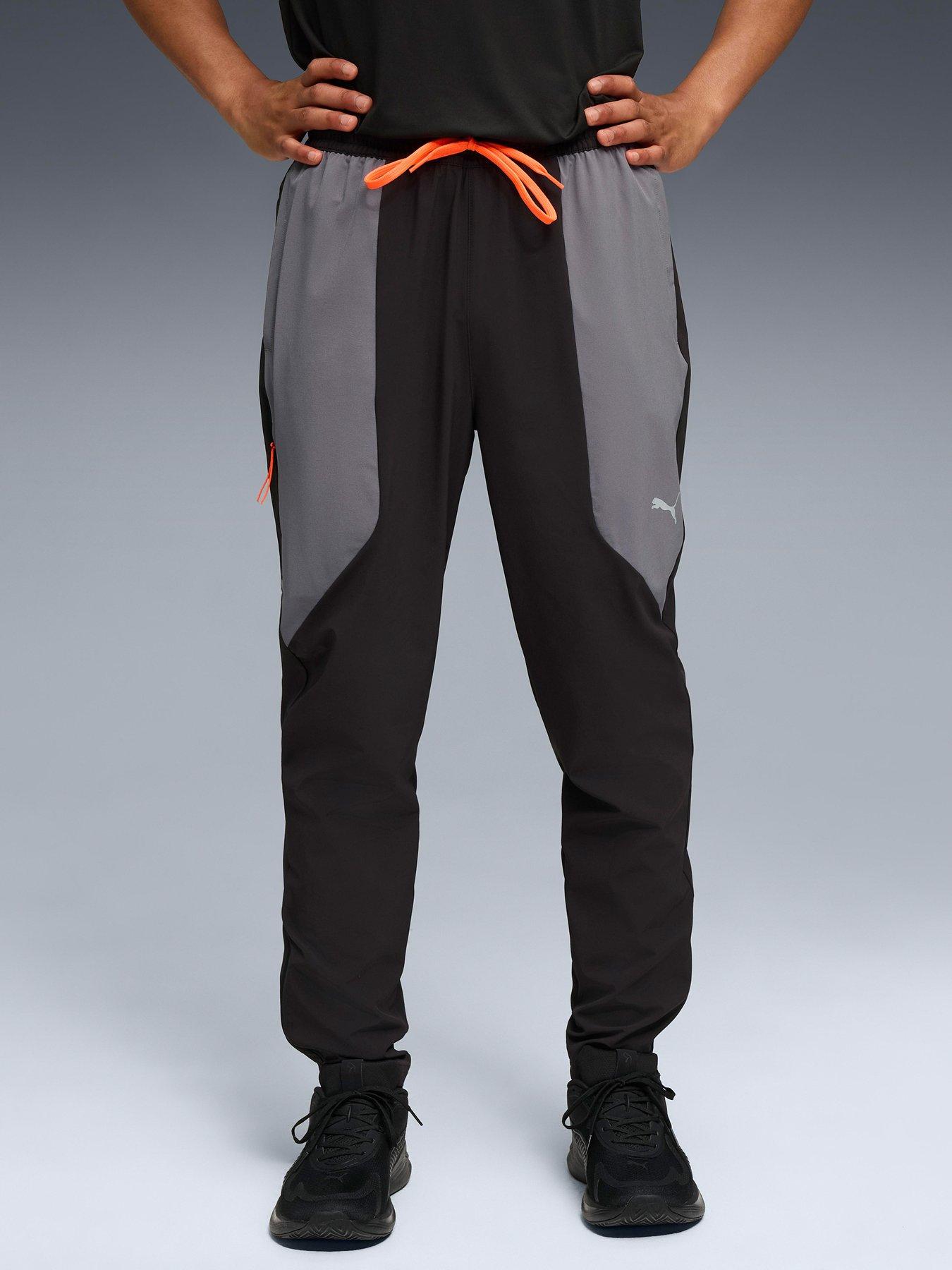 Image 1 of 5 of Puma Mens Training Flex Stretch Woven Pants - Black