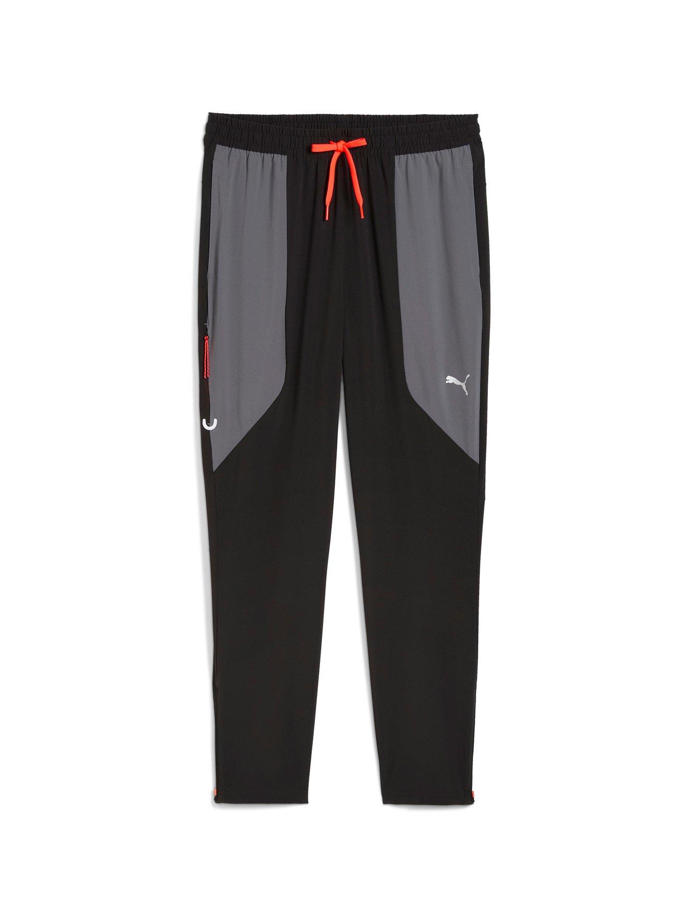 Image 4 of 5 of Puma Mens Training Flex Stretch Woven Pants - Black