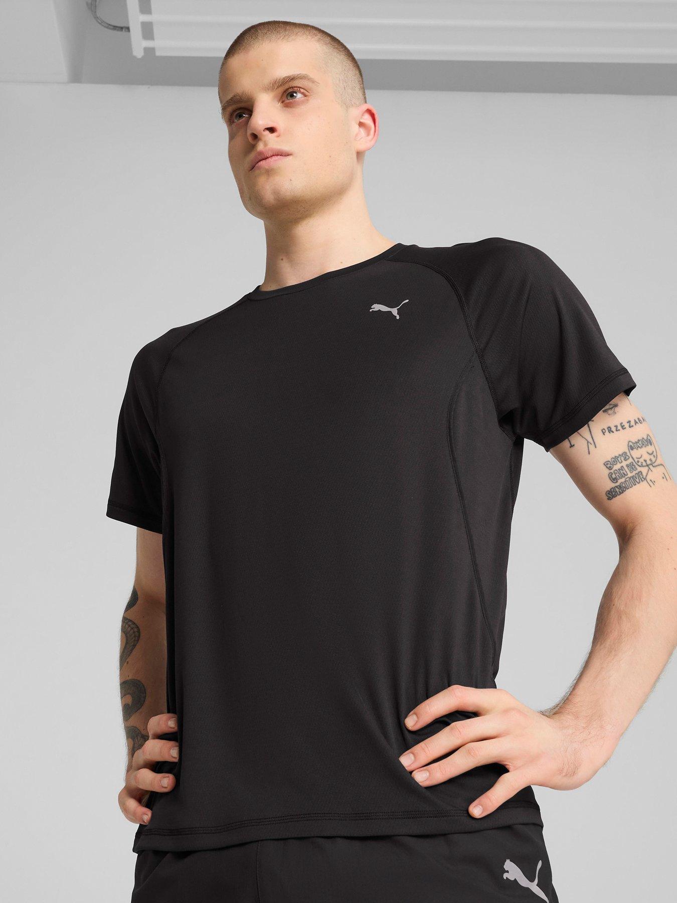Puma: Mens Running Velocity T-Shirt - Black
