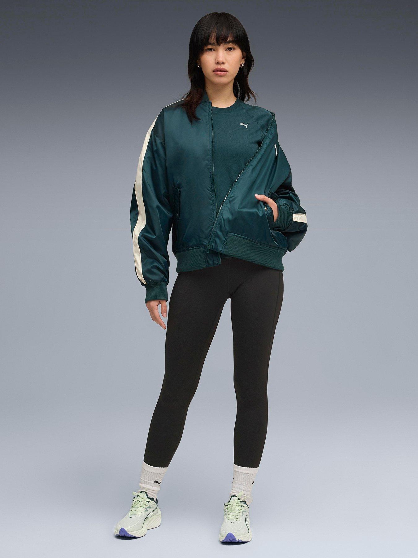 Image 1 of 5 of Puma Womens Running Velocity T-Shirt - Green