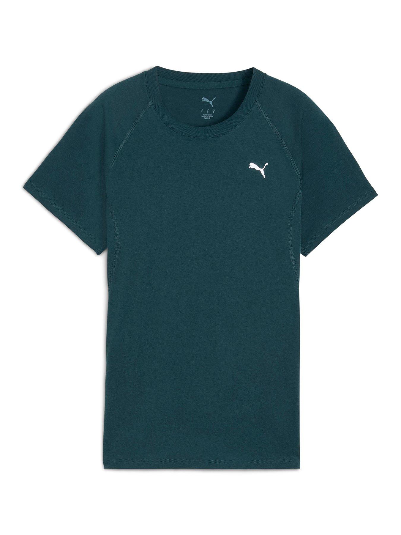 Image 4 of 5 of Puma Womens Running Velocity T-Shirt - Green