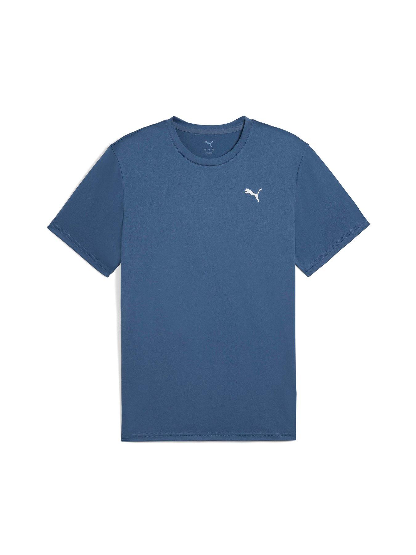 Puma Mens 10 Training Cat Shorts Blue Size Medium main image 1