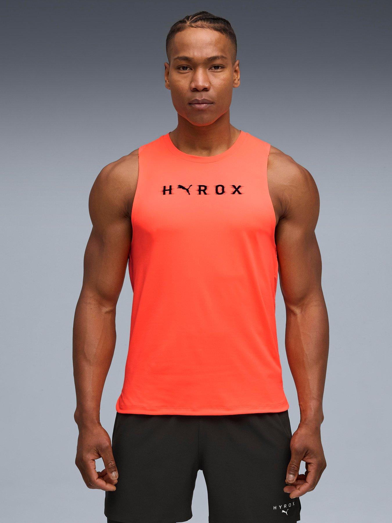 Puma Mens Puma X Hyrox Cloudspun Thermoadapt Tank - Red